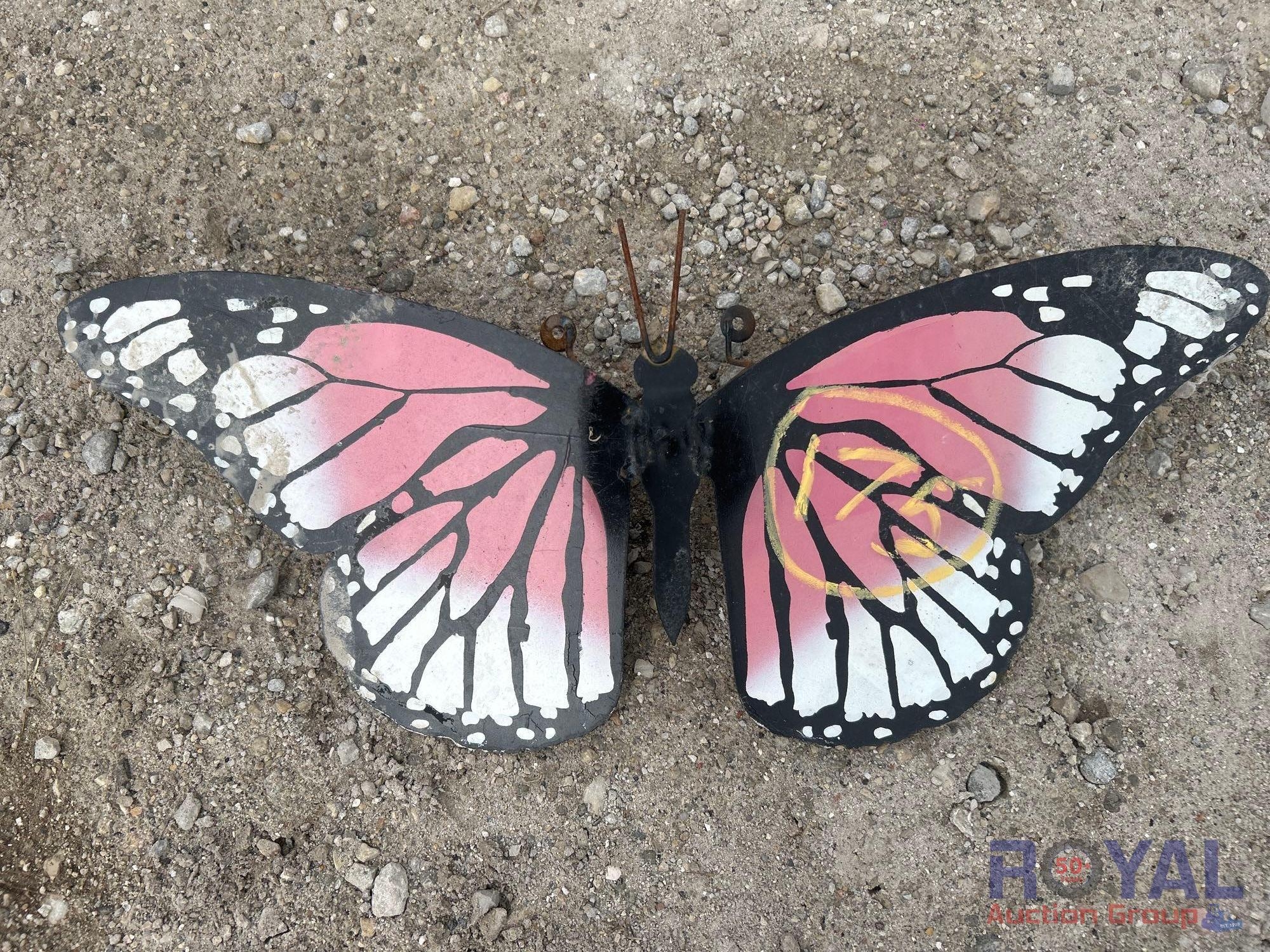 Decorative Metal Butterfly (A55758)