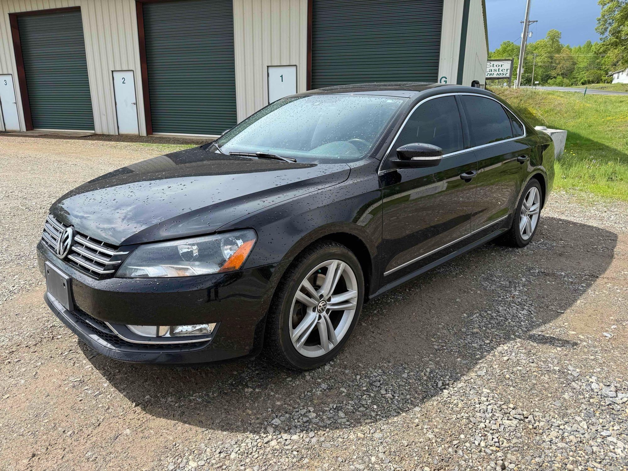 2014 Volkswagen Passat TDI, VIN # 1VWCN7A34EC075674 (A44391)