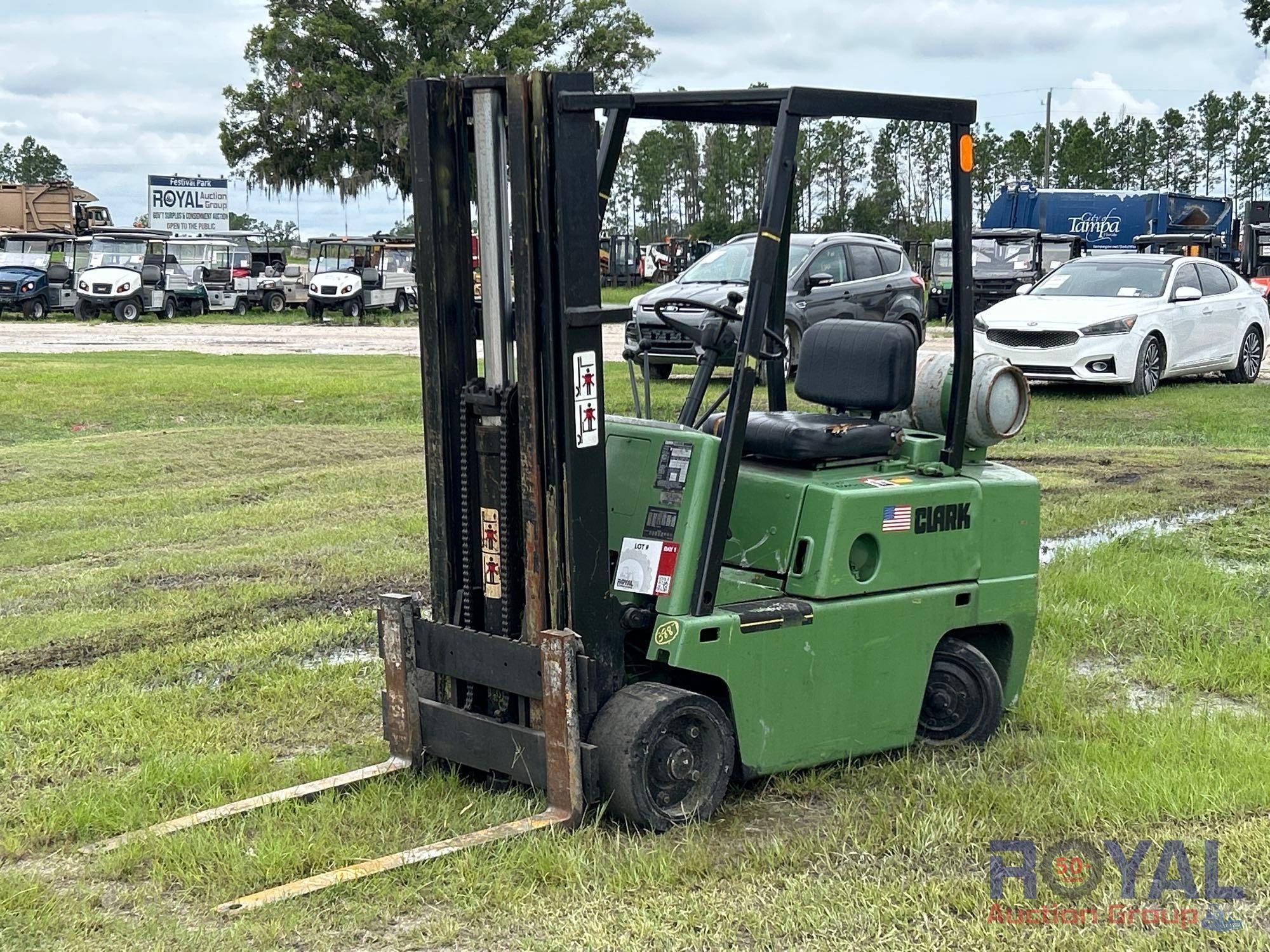 Clark G500-50 4450lbs Propane Forklift (A51691)
