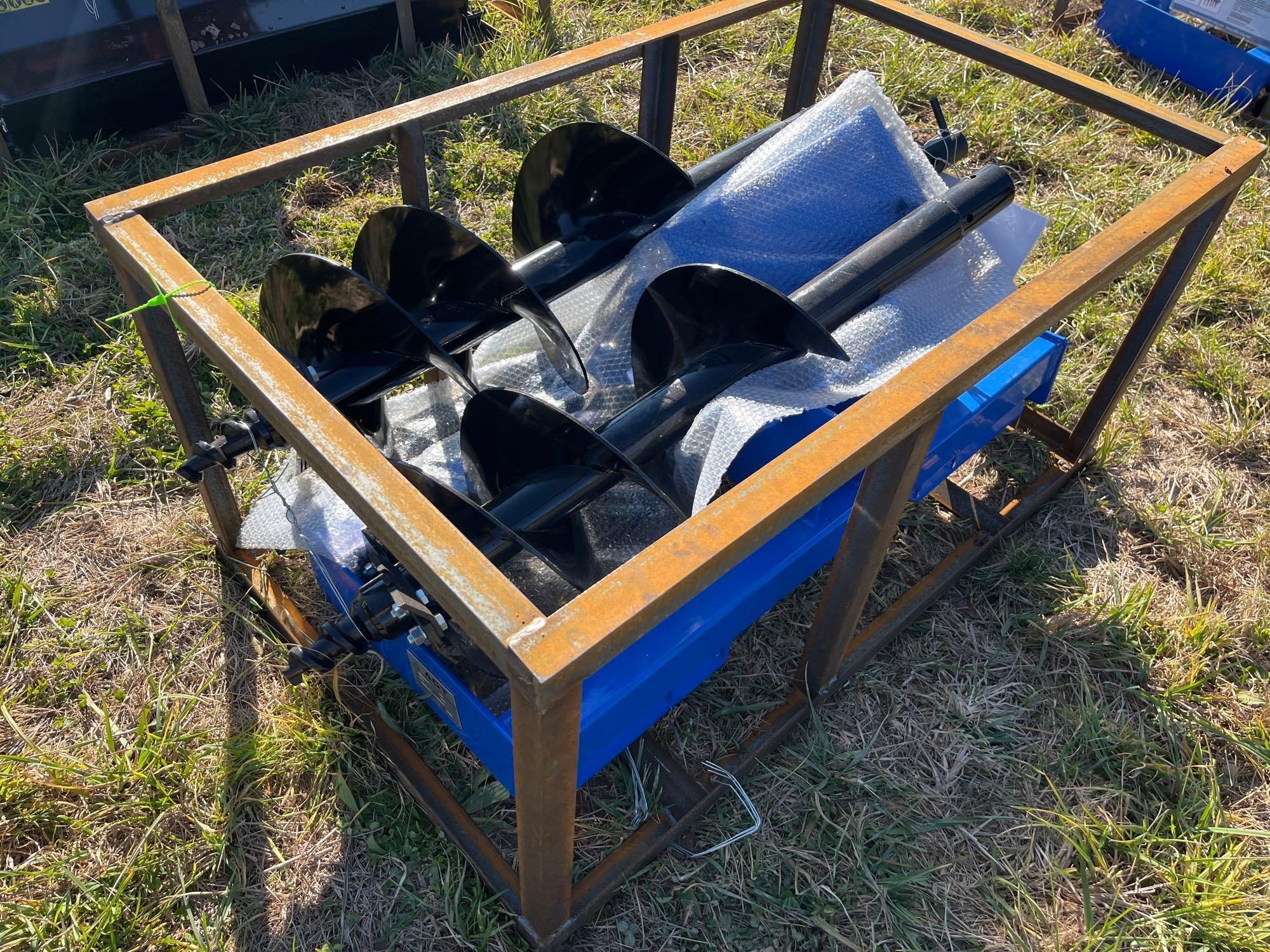 New/Unused Heavy Duty Skid Steer Auger (A57454)