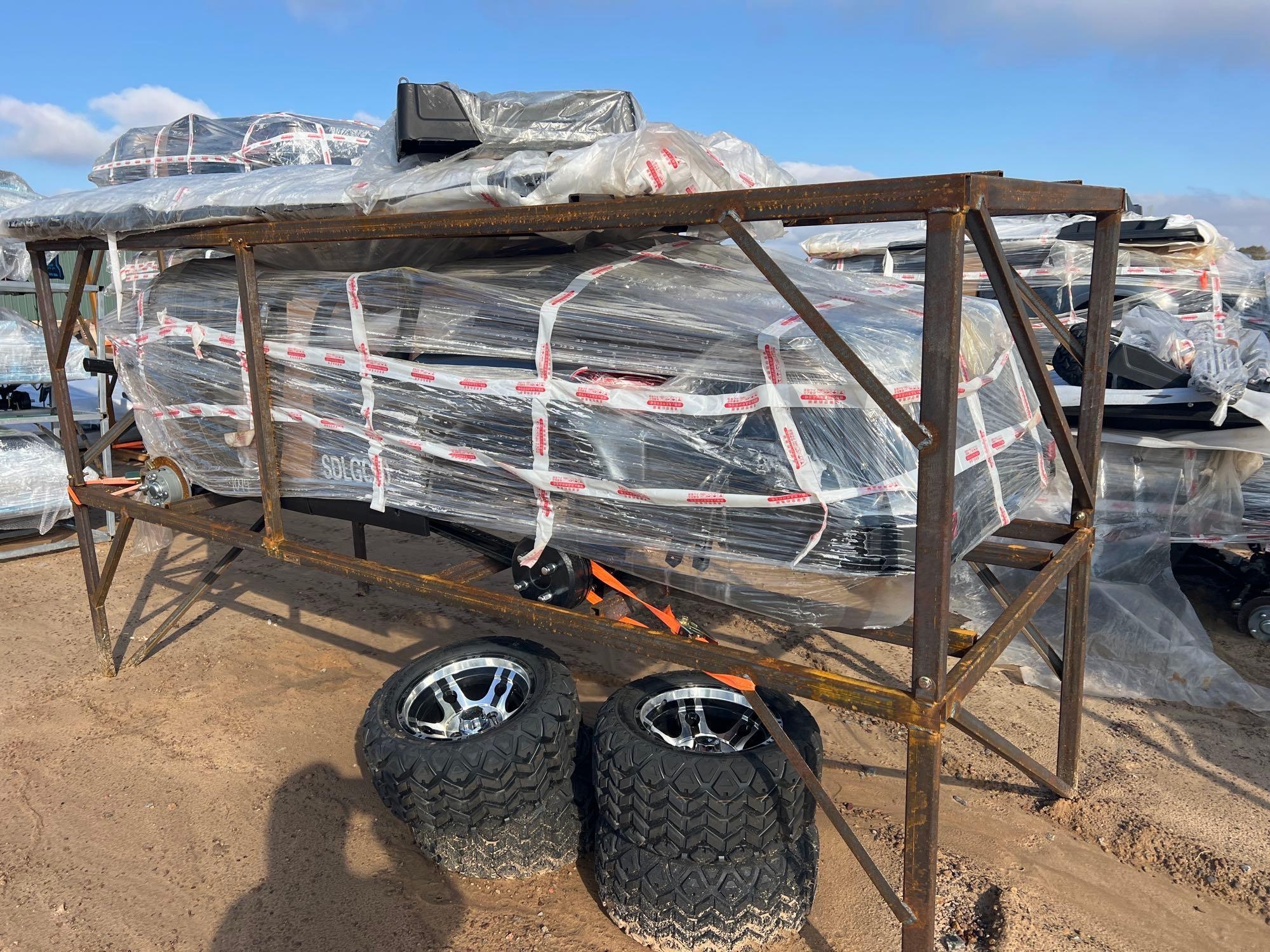 UNUSED SDLANCH SDLGC80 ELECTRIC GOLFCART (A58375)