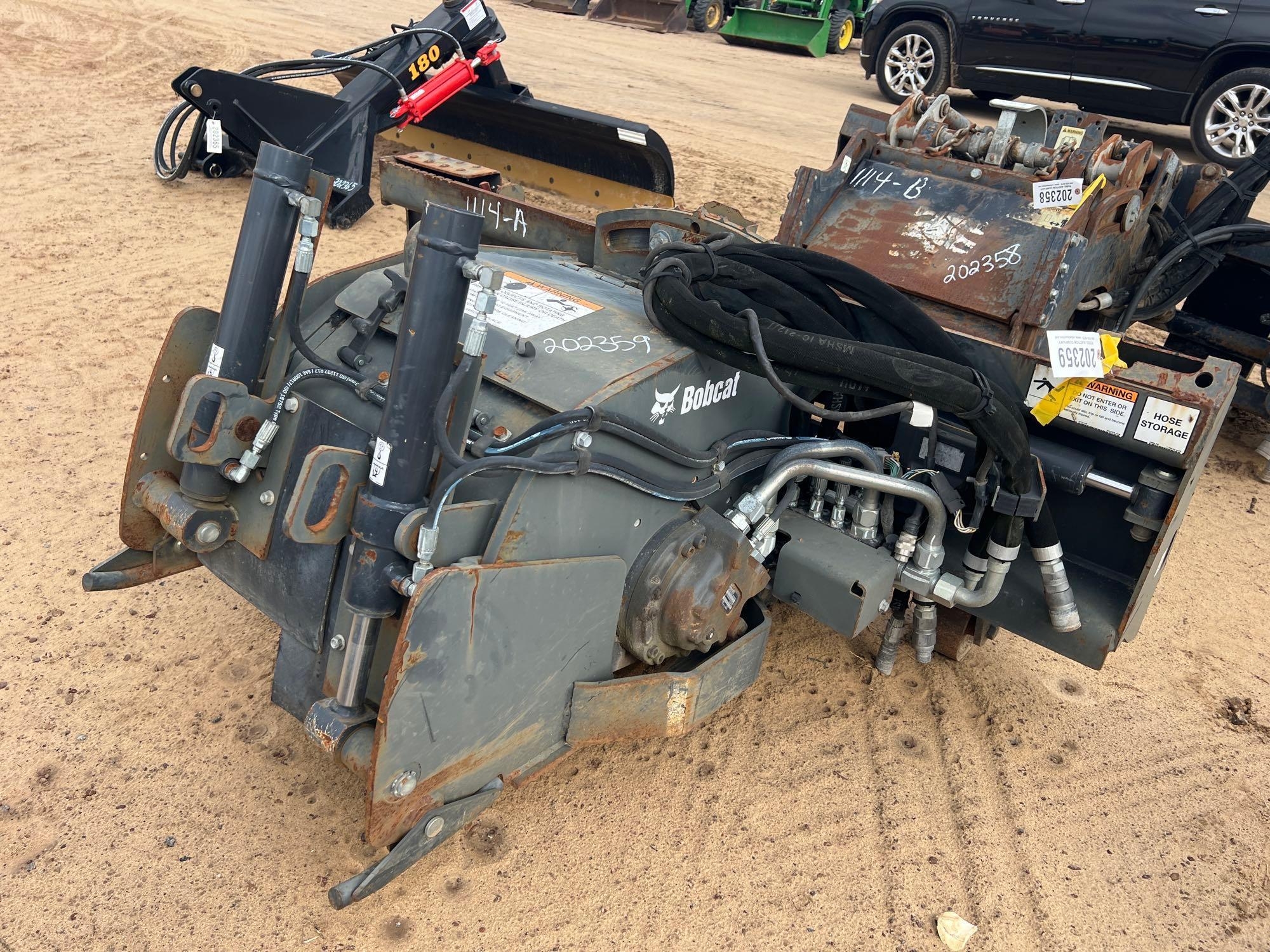BOBCAT 18PLA SKID STEER HYD COLD PLANER (A54756)