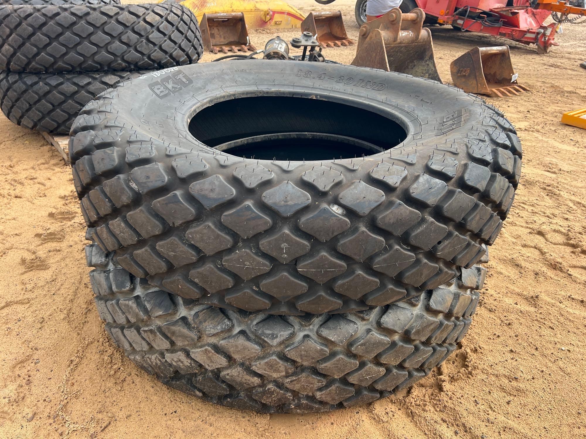 (2) UNUSED 18.4-30 TRACTOR TIRES (A54756)