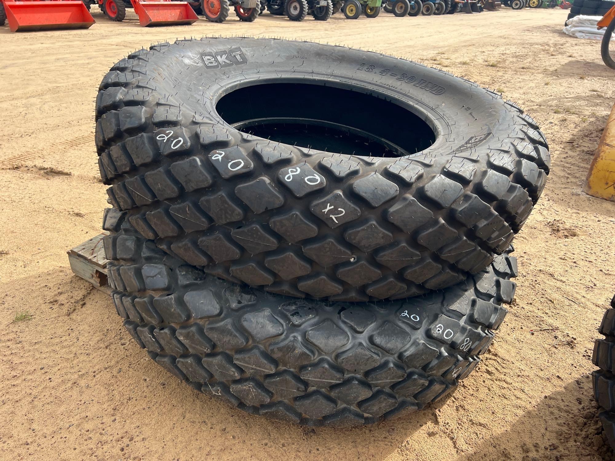 (2) UNUSED 18.4-30 TRACTOR TIRES (A54756)