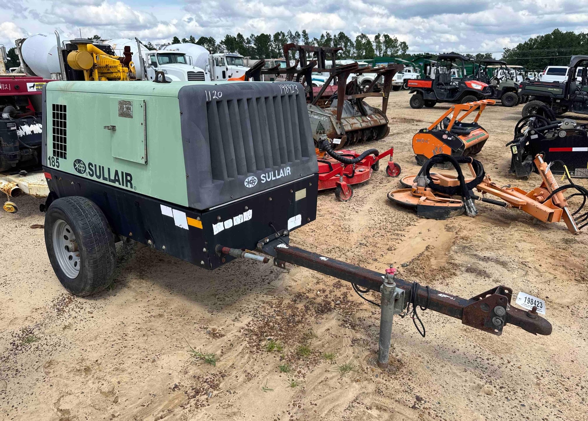 SULLAIR 185 MOBILE AIR COMPRESSOR (A51243)