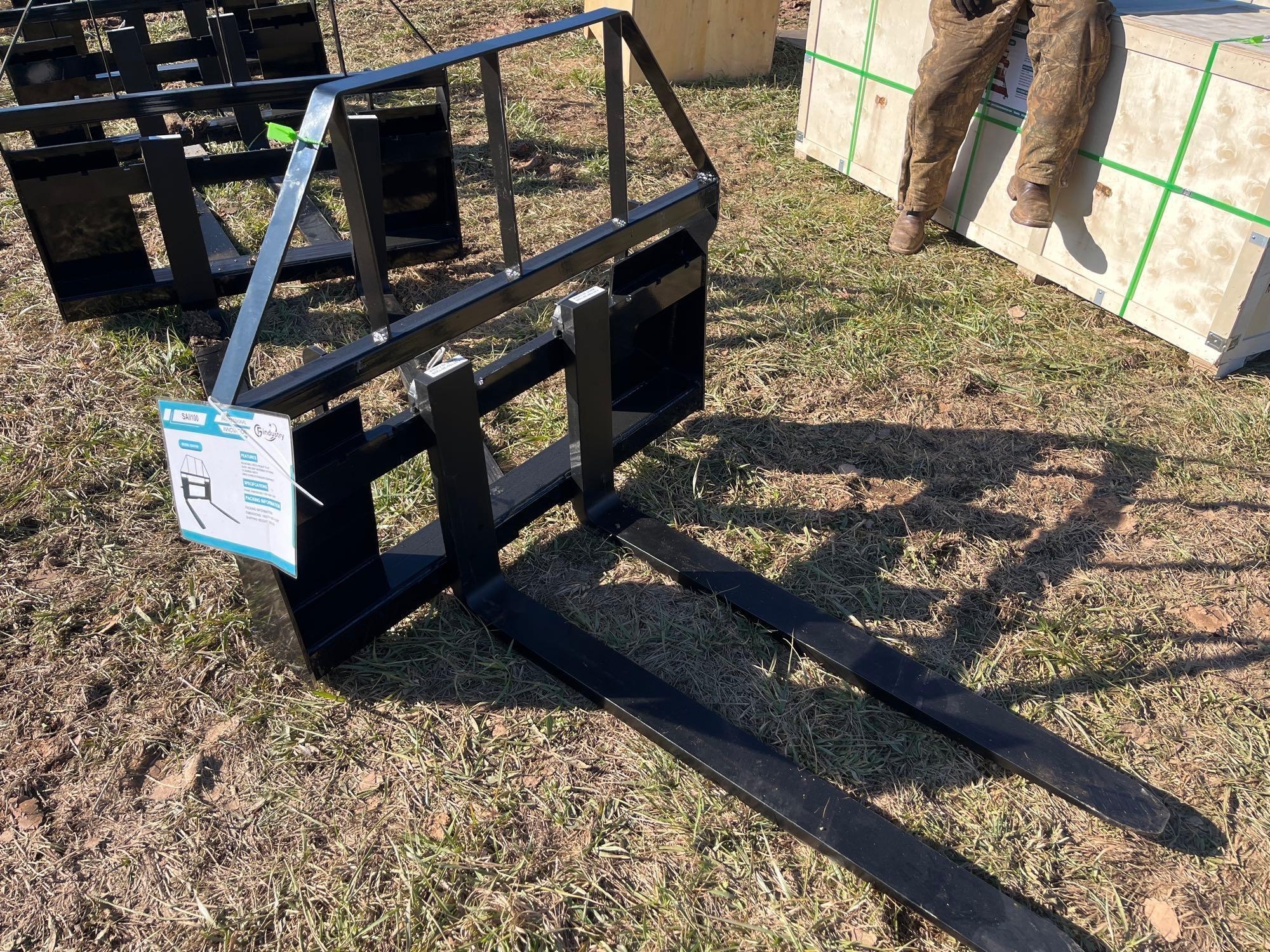 New/Unused Quick Attach Pallet Forks (A57454)