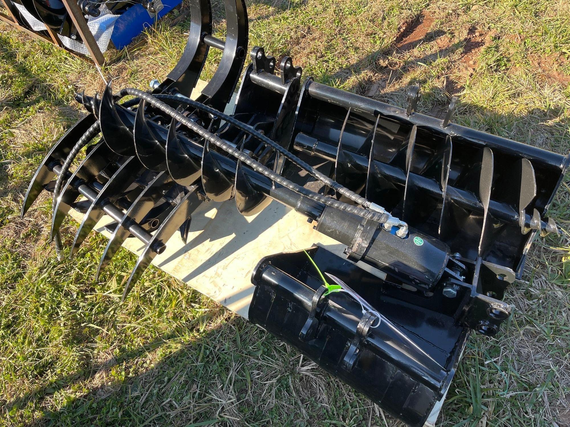 New/Unused Mini Skid Steer Attachment Set A (A57454)