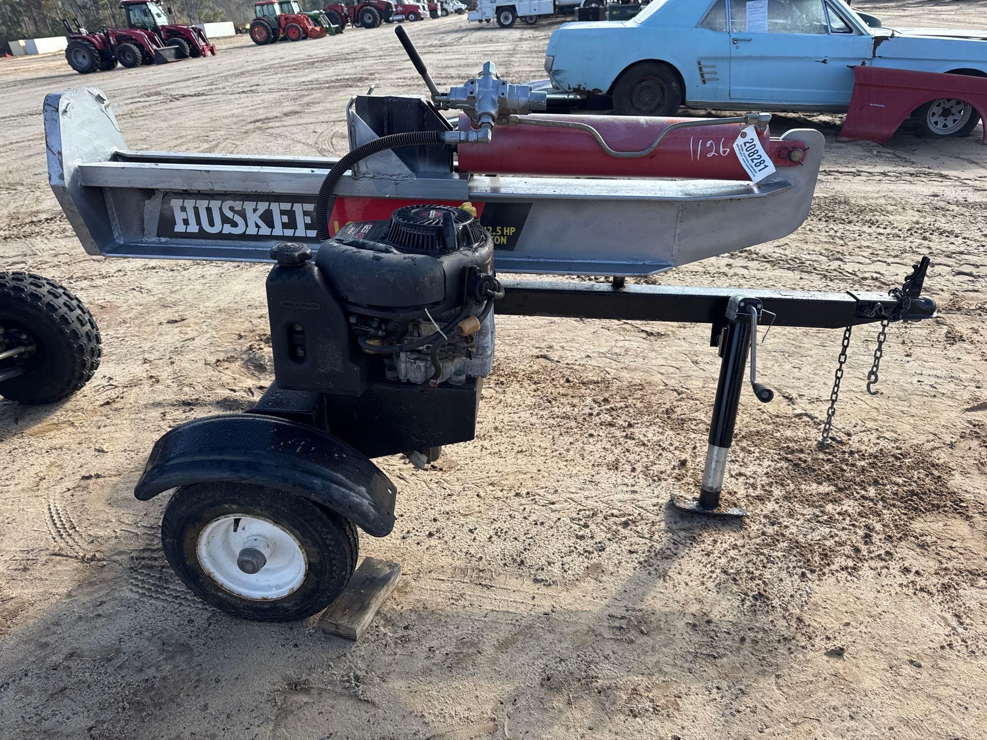 HUSKEE 35TON 12.5HP LOG SPLITTER (A58375)
