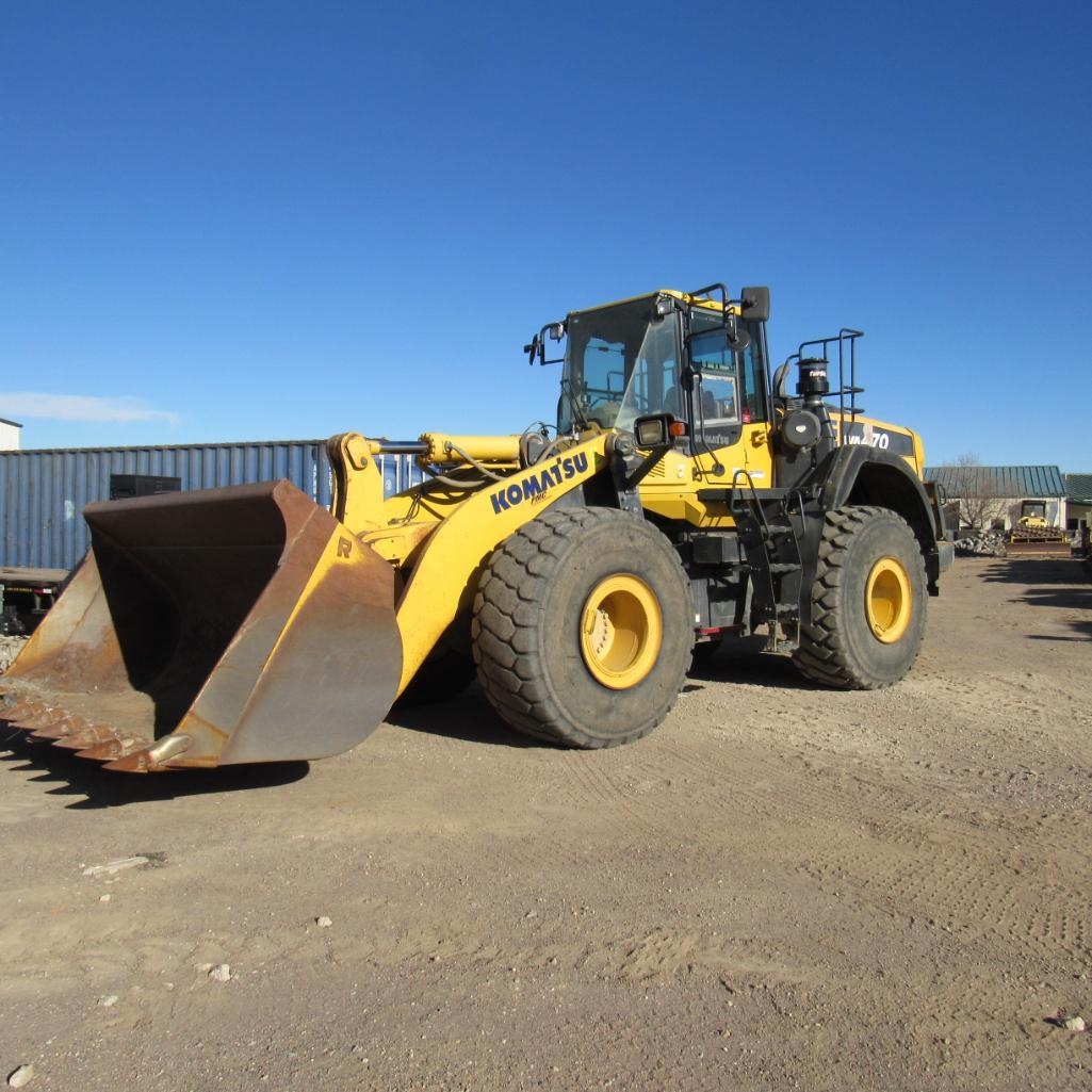 2019 Komatsu WA470-8 Wheel Loader w/Quick Coupler, PIN# KMTWA129JJNA49506, Turbo Diesel Engine, JRB (A59076)
