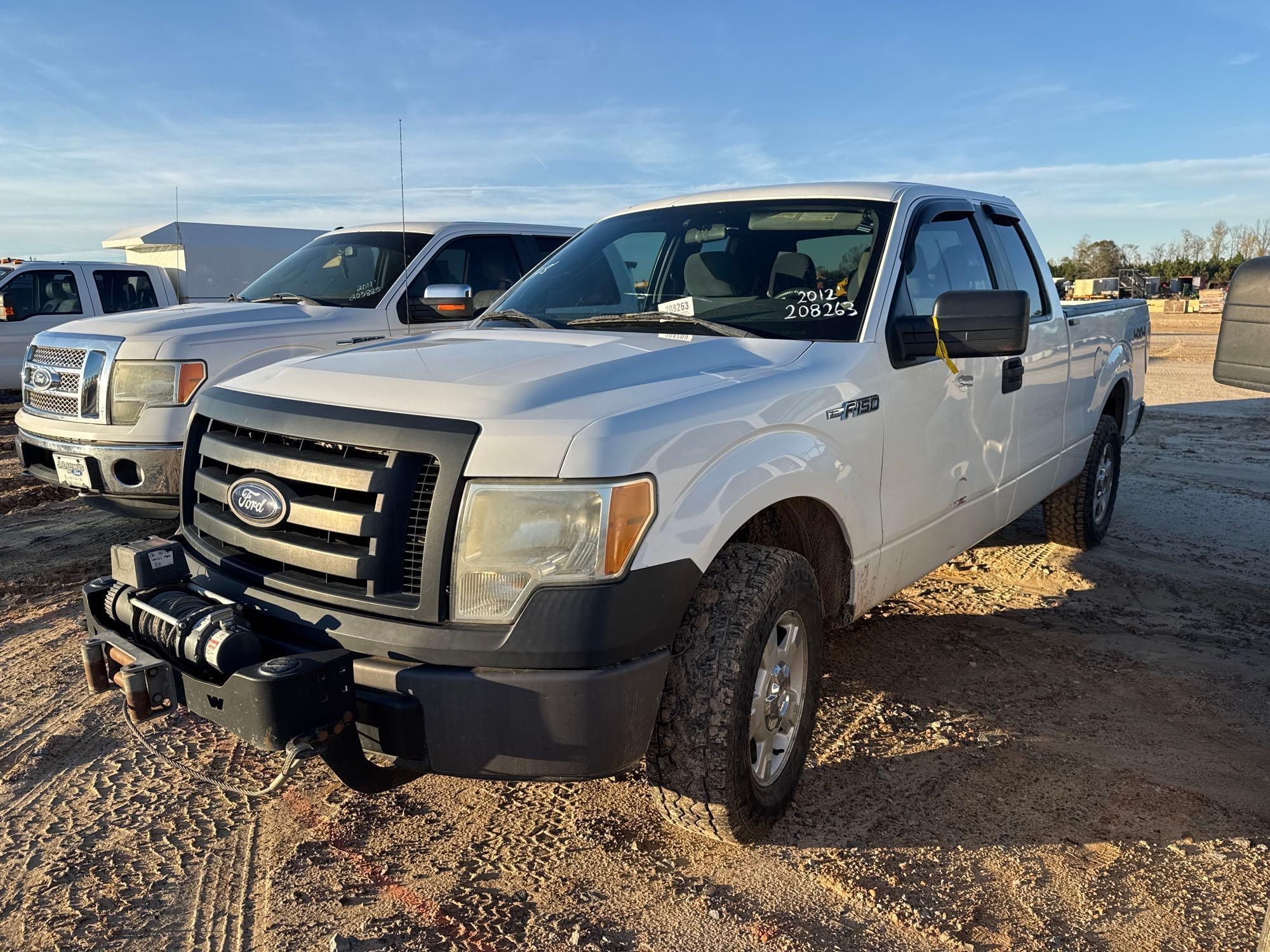2012 FORD F-150 XL EXTENDED CAB TRUCK (A58375)