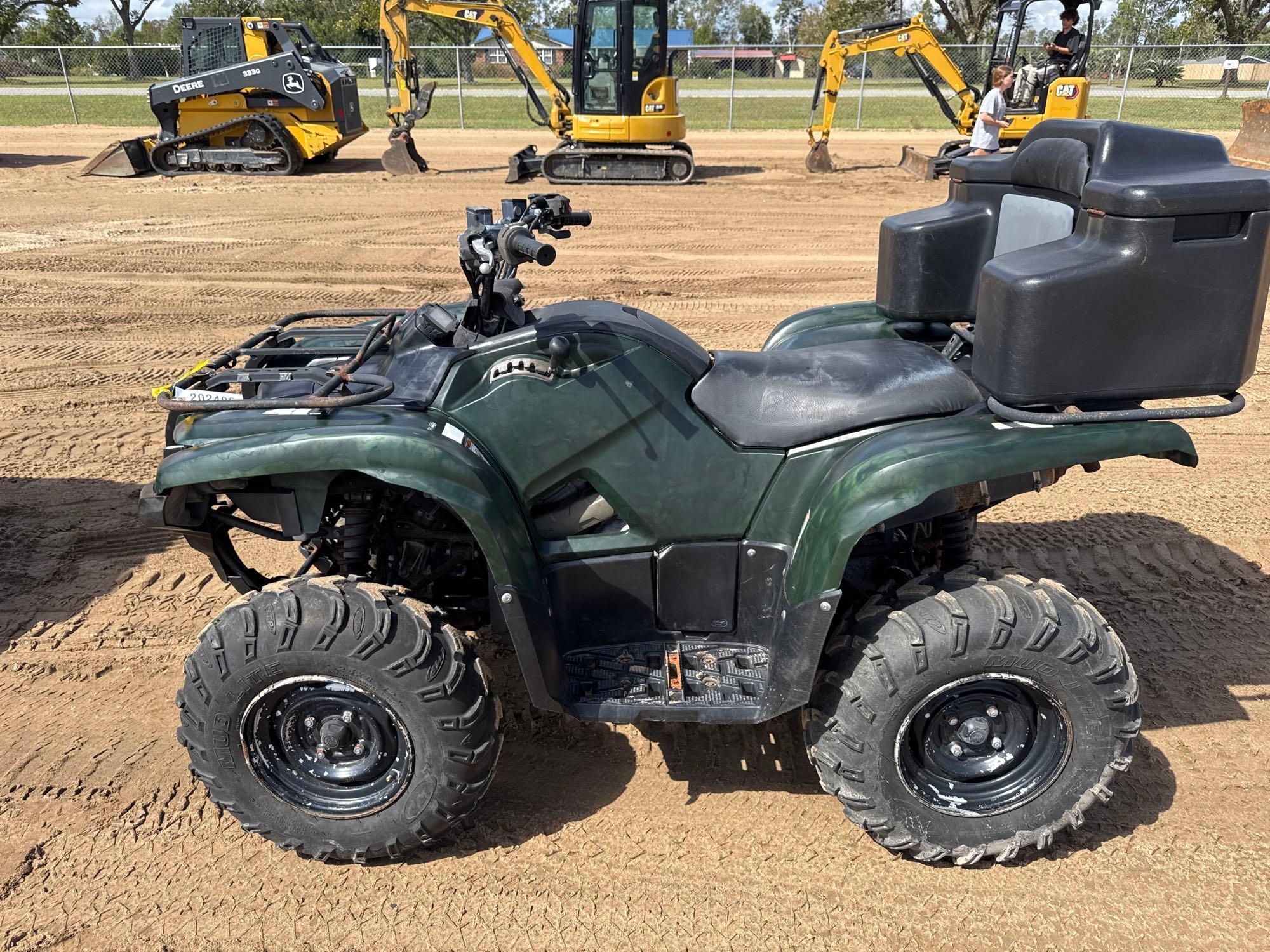 2011 YAMAHA GRIZZLY 550 ATV (A54756)