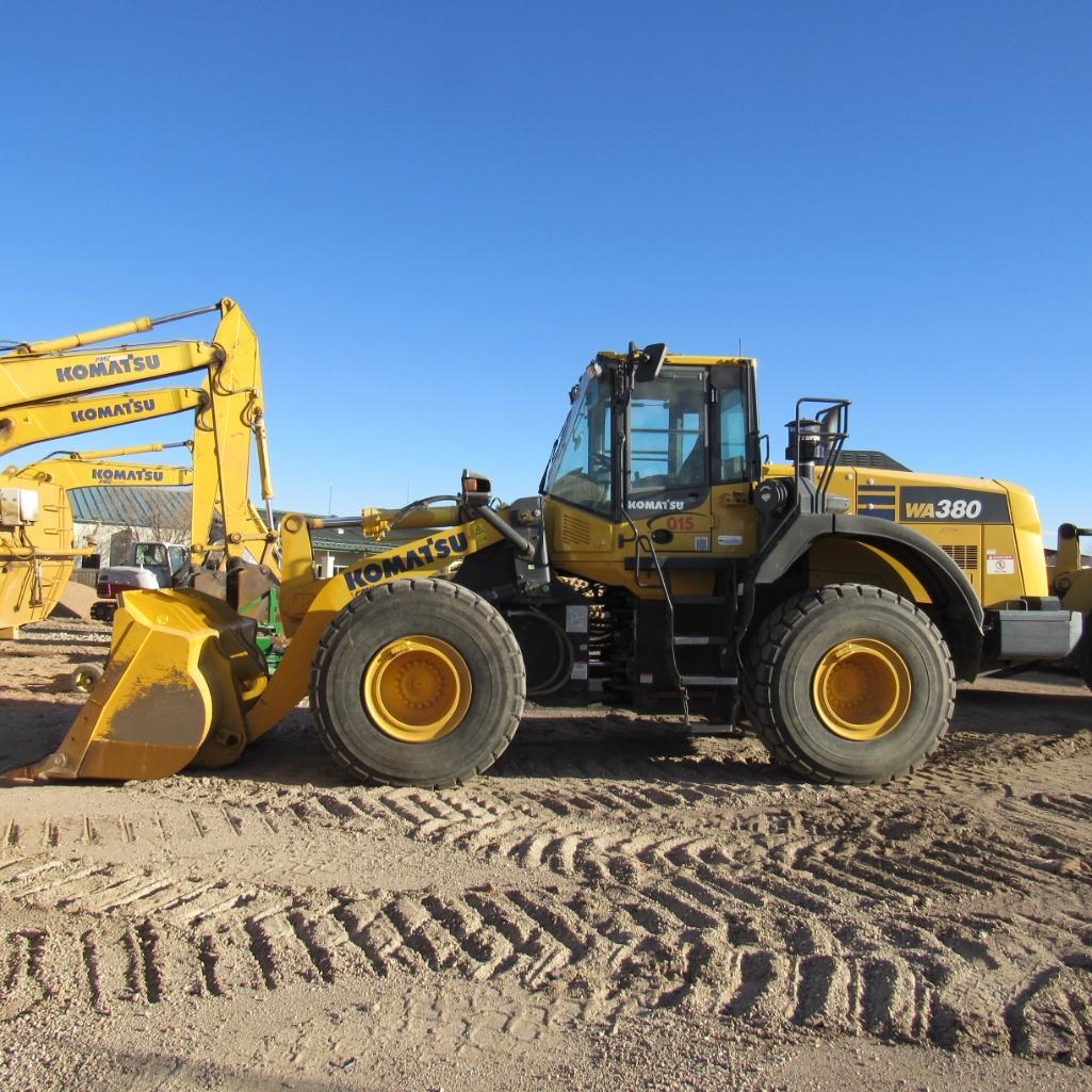 2019 Komatsu WA380-8 Wheel Loader, S/N A75147, PIN# KMTWA130TKNA75147, Turbo Diesel Engine, Komatsu (A59076)