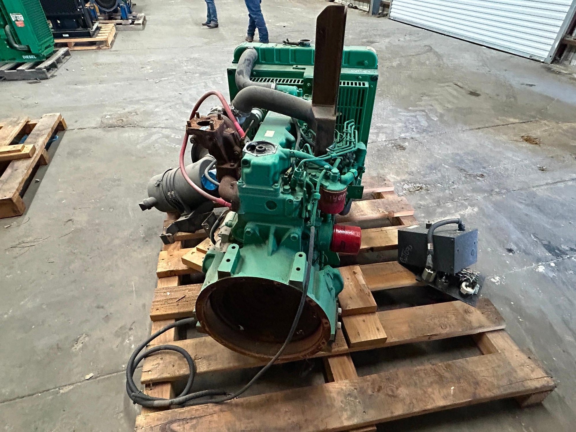 Kubota V1505-T Turbo Diesel Industrial Engine  Pump Takeout (A63689)