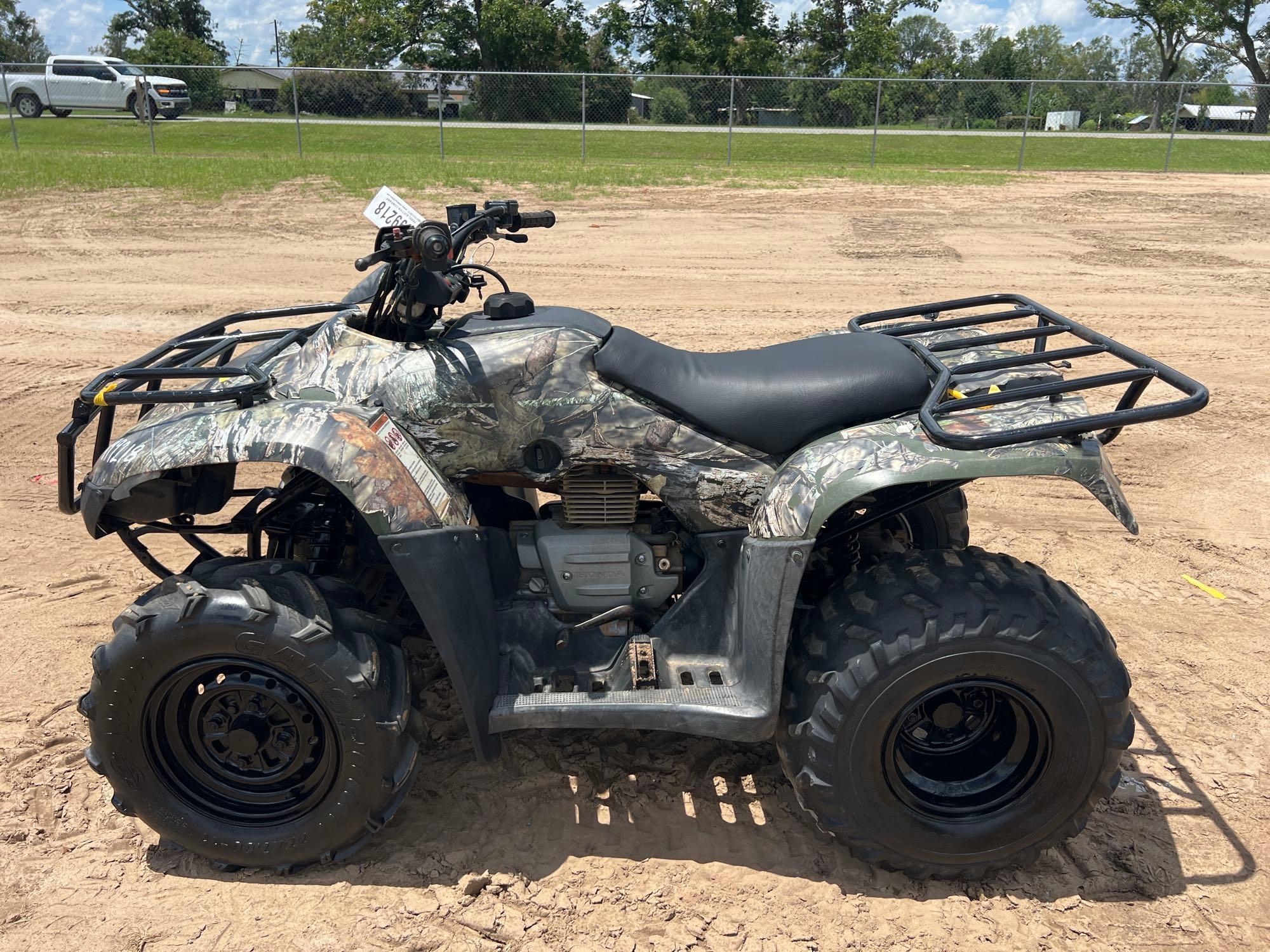 2006 HONDA RECON 250 FOUR WHEELER (A51247)