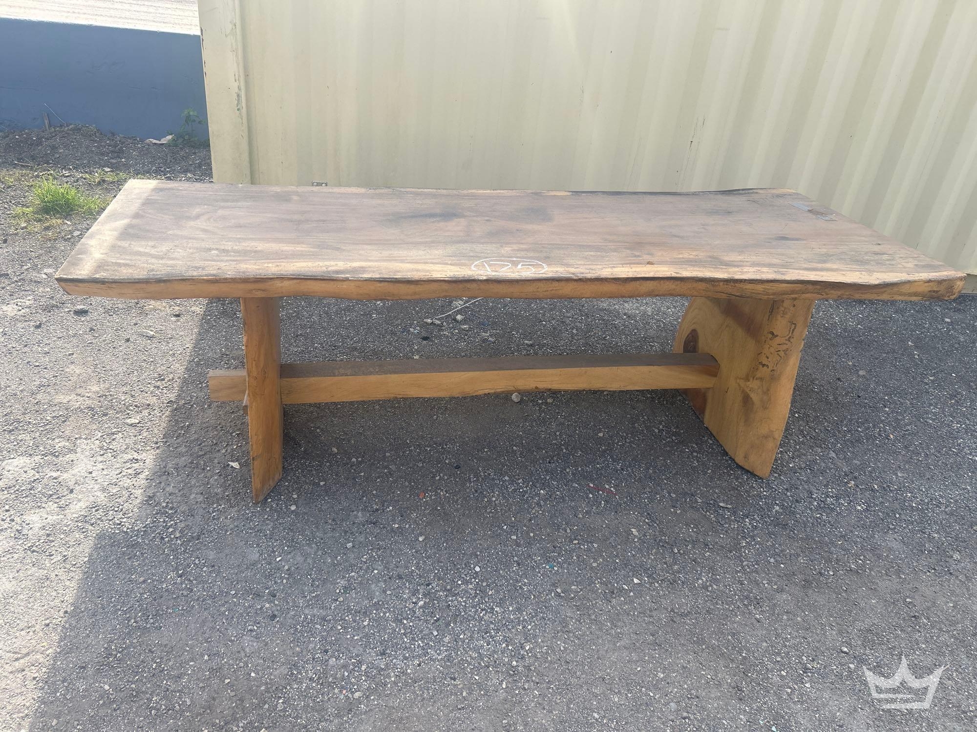 8ft. Teakwood Dining Room Table (A56859)