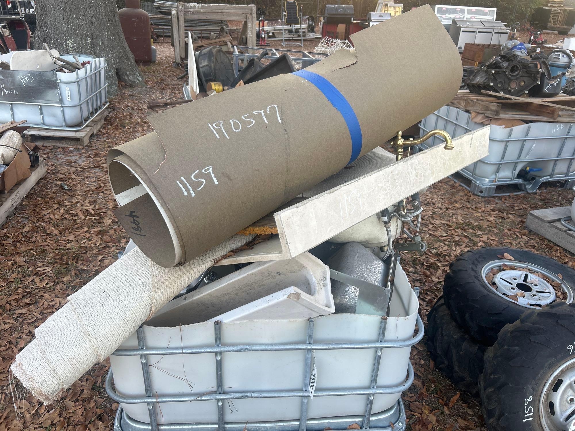 PALLET TOTE OF SINKS (A58374)