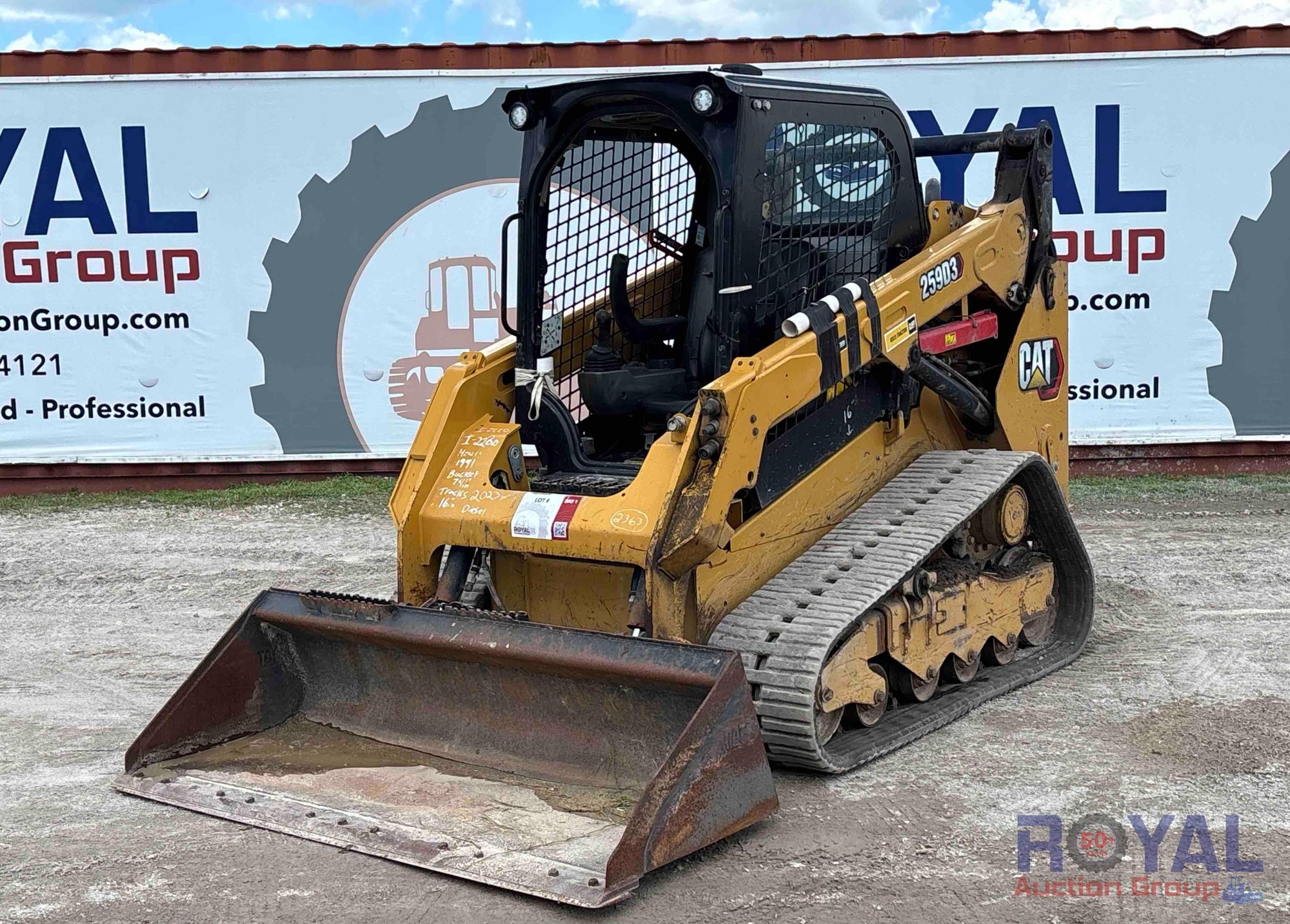 2023 Caterpillar 259D3 Two Speed Compact Track Loader Skid Steer (A50322)