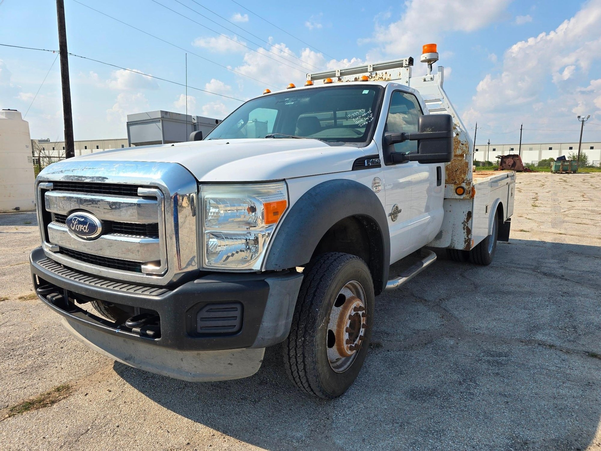 2011 Ford F450 Diesel with Just 156638 Miles (A55218)