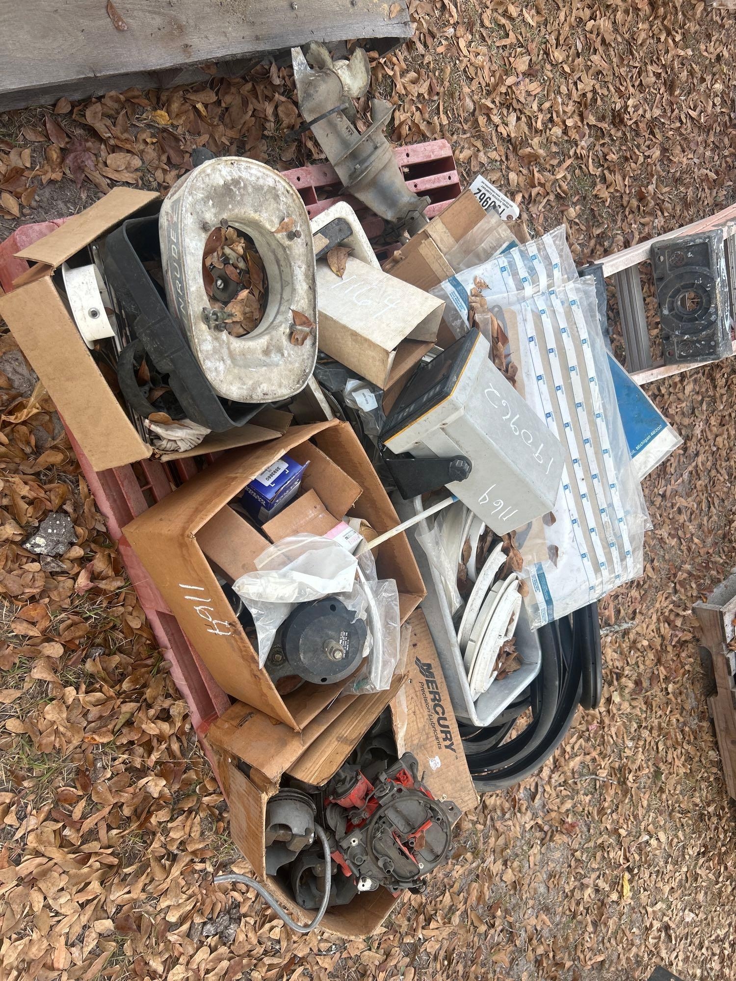 PALLET OF MISC PARTS (A58374)