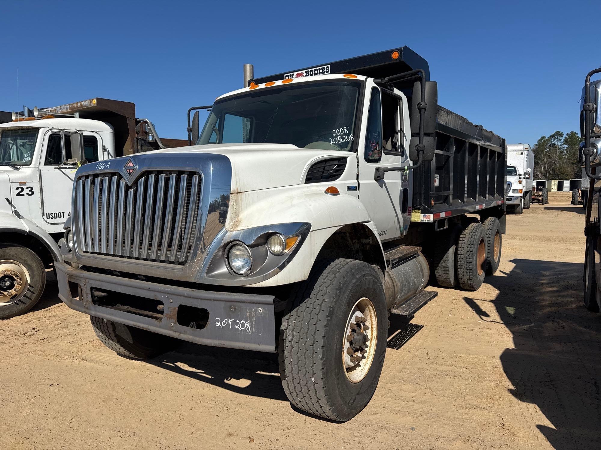 2008 INTERNATIONAL WORKSTAR 7400 SBA 6X4 DUMP TRK (A57192)