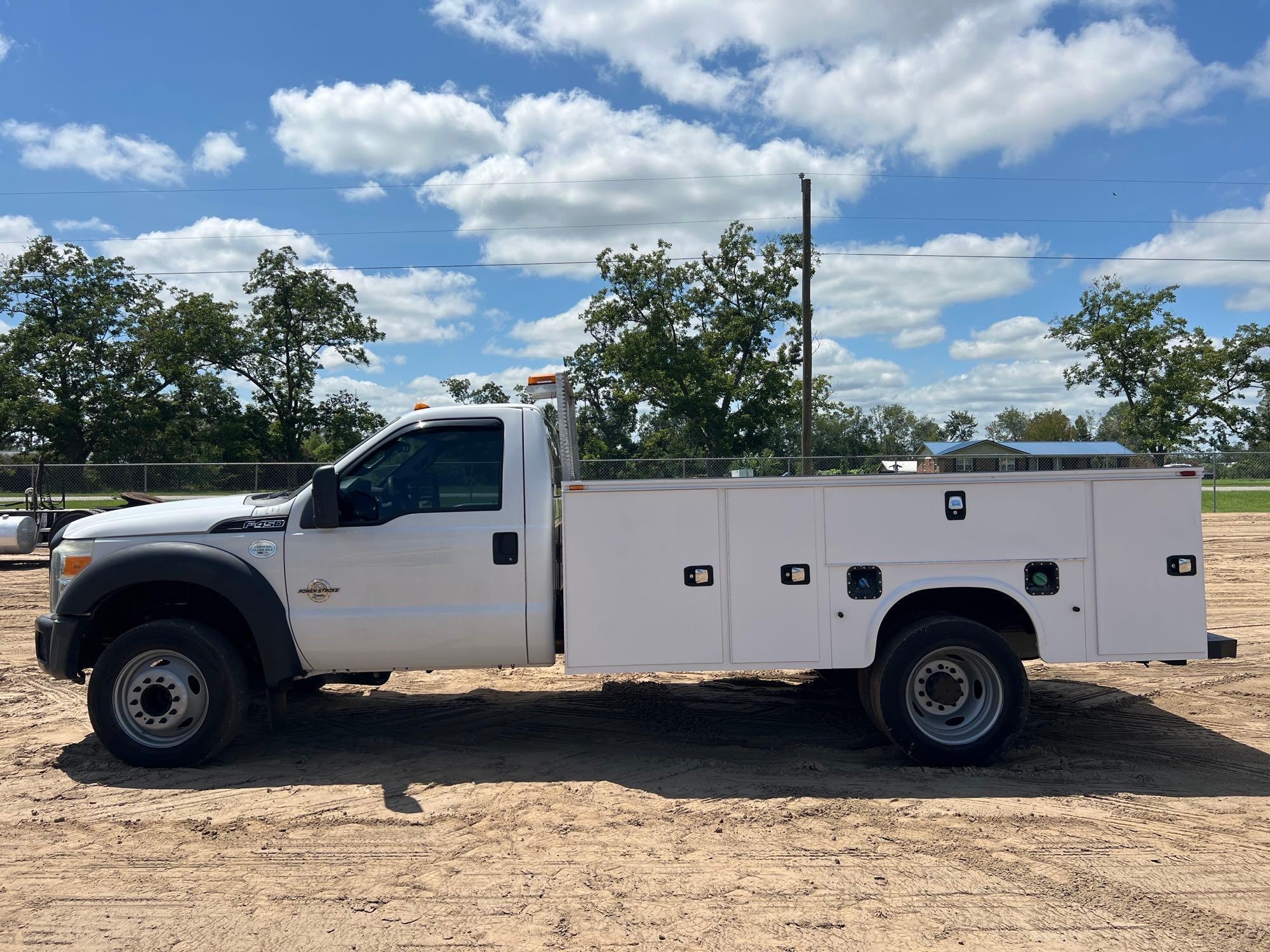 2015 FORD F450 XL SUPER DUTY SINGLE CAB SERVICE TR (A51243)
