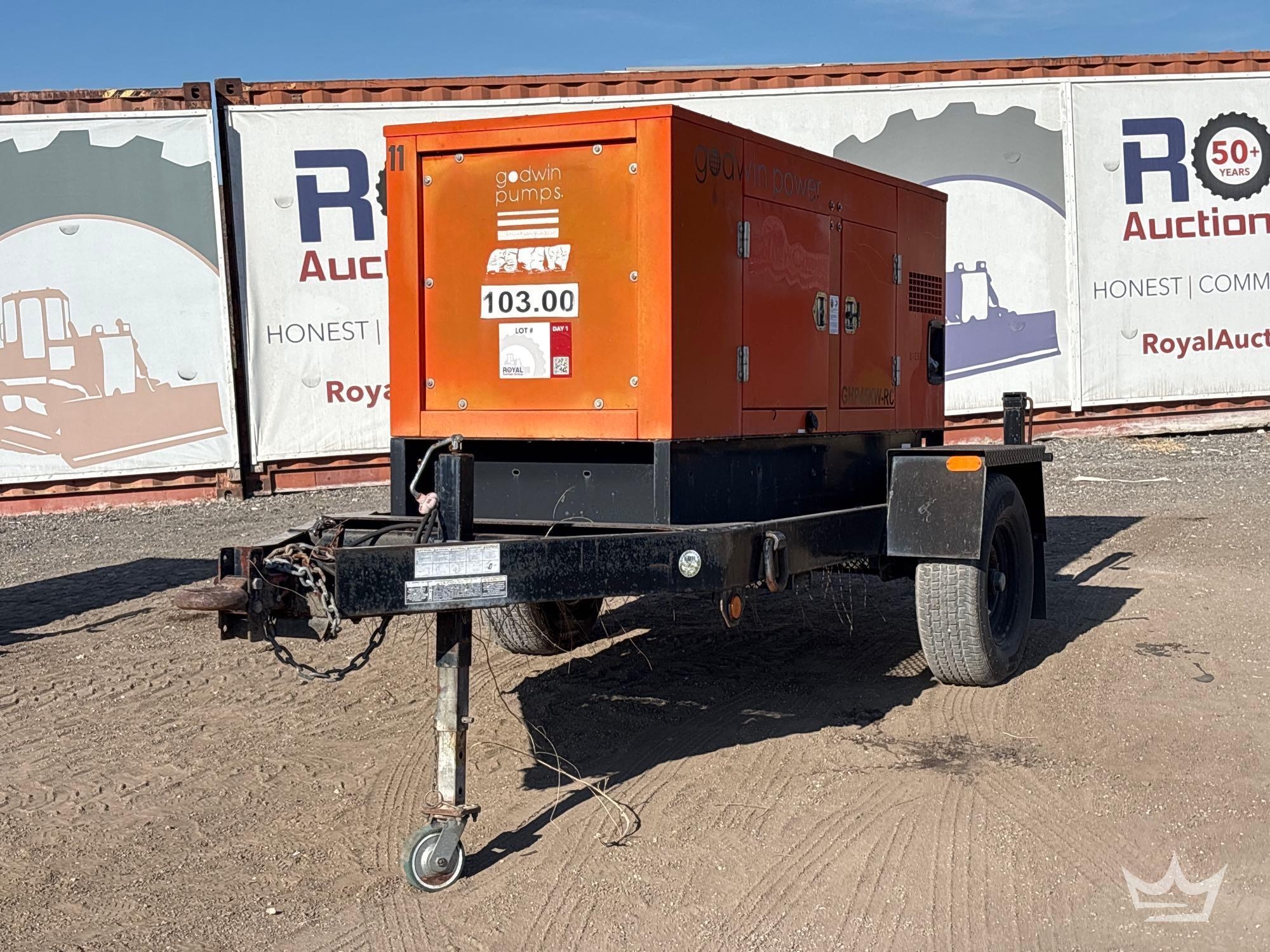 2006 Godwin GHP45KW-RC45kW Towable Generator (A56857)