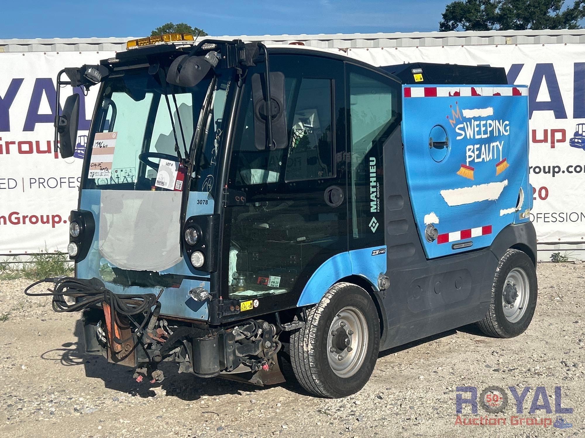 2020 Mathieu MC210 Azura Flex Street Sweeper (A51691)