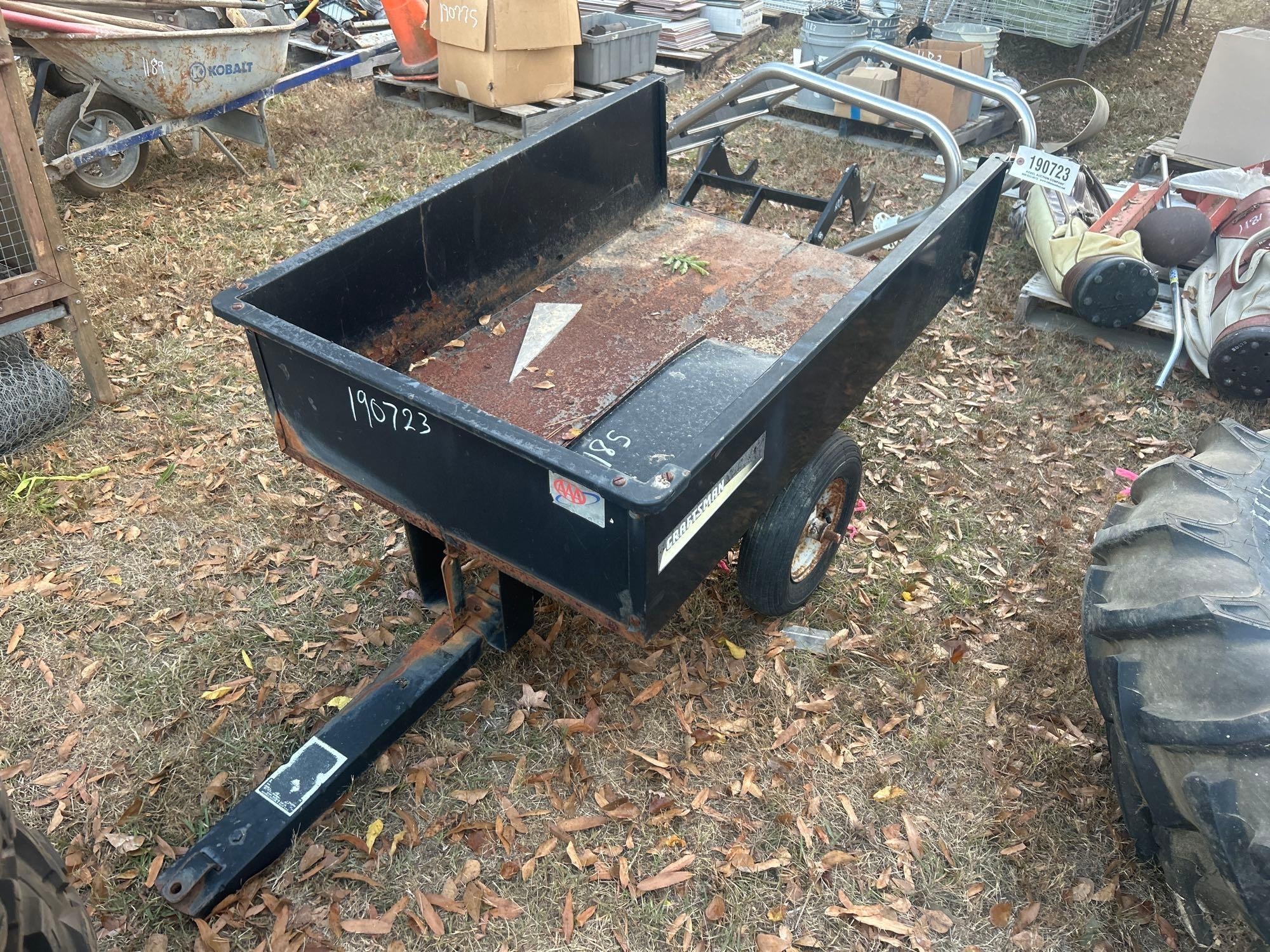 CRAFTSMAN LAWN MOWER S/A TRAILER (A58374)