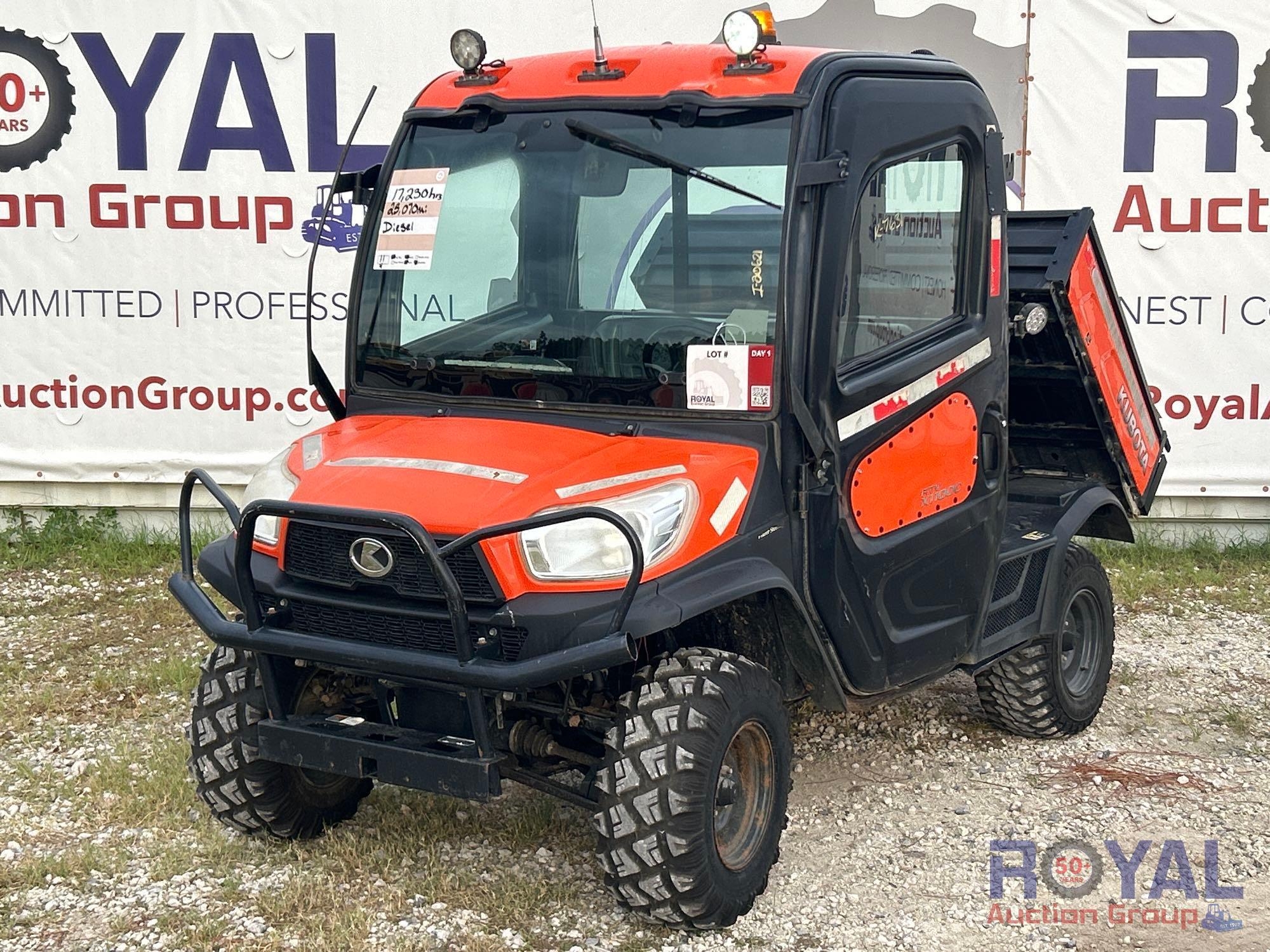 2018 Kubota RTV-X1100C 4x4 Diesel Utility Cart (A51694)