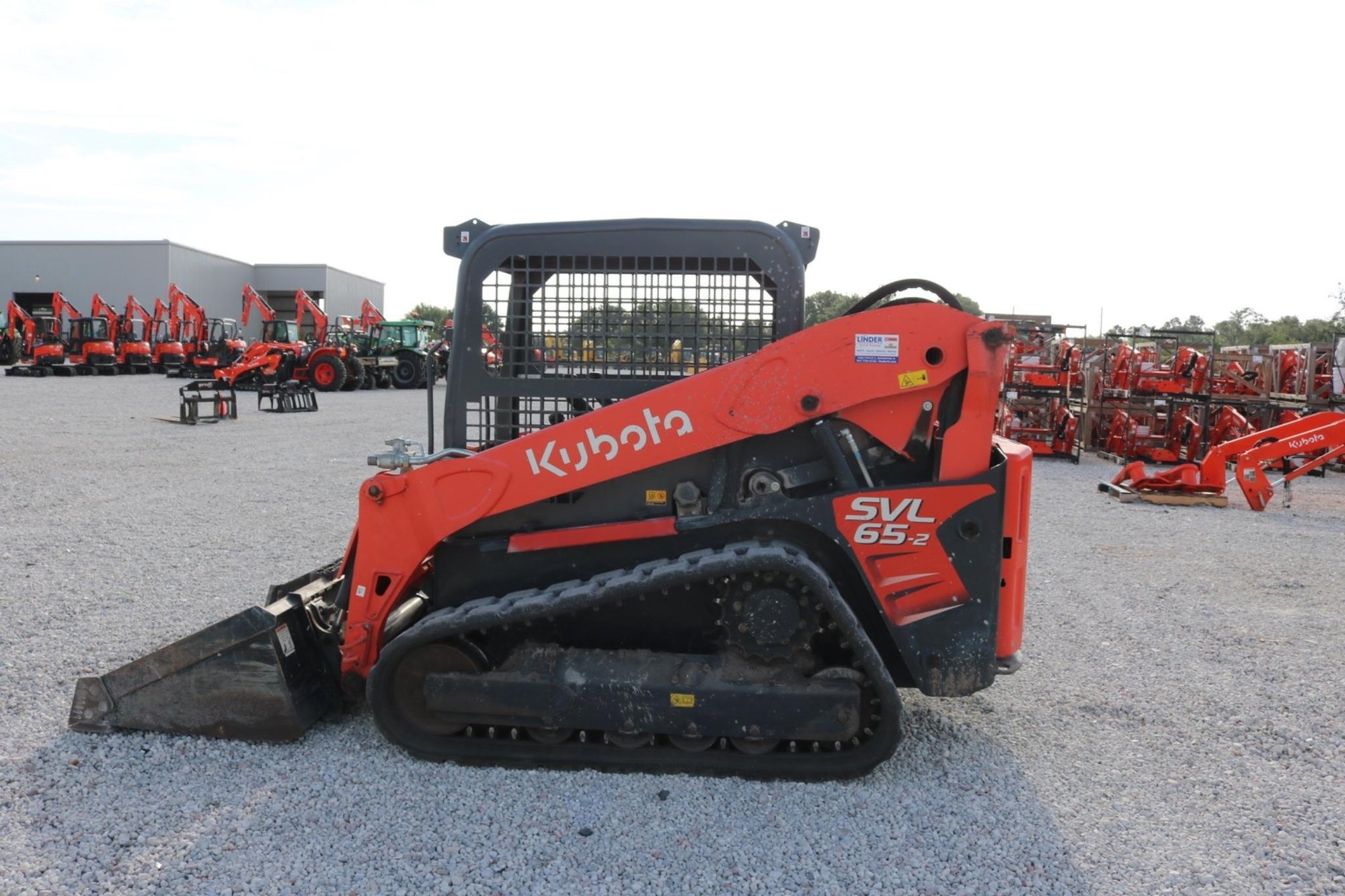 Kubota SVL65-2 Open Station Rubber Block Tread Skid Steer (A51039)