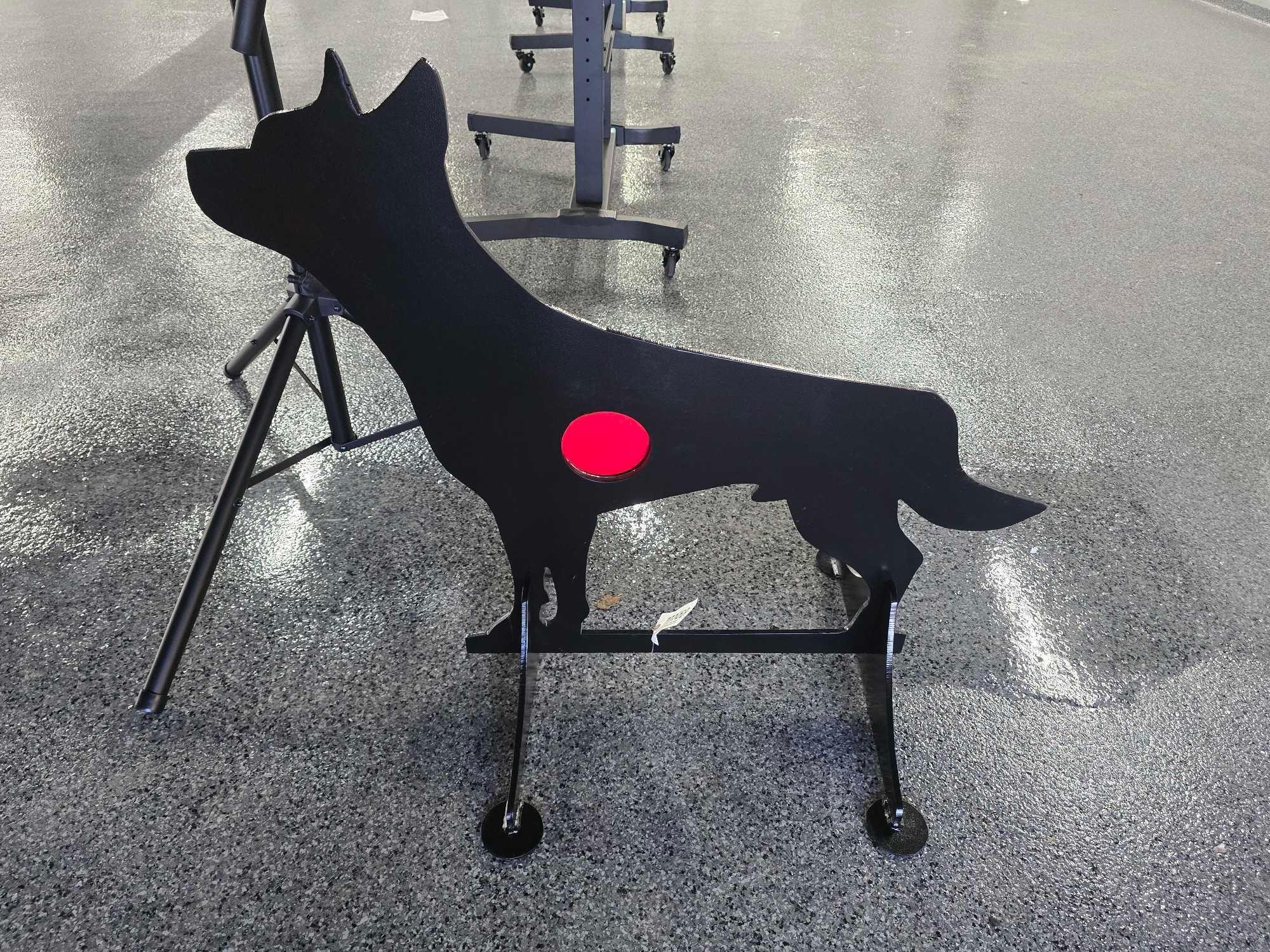 UNUSED 3' METAL COYOTE SHOOTING TARGET (A52706)