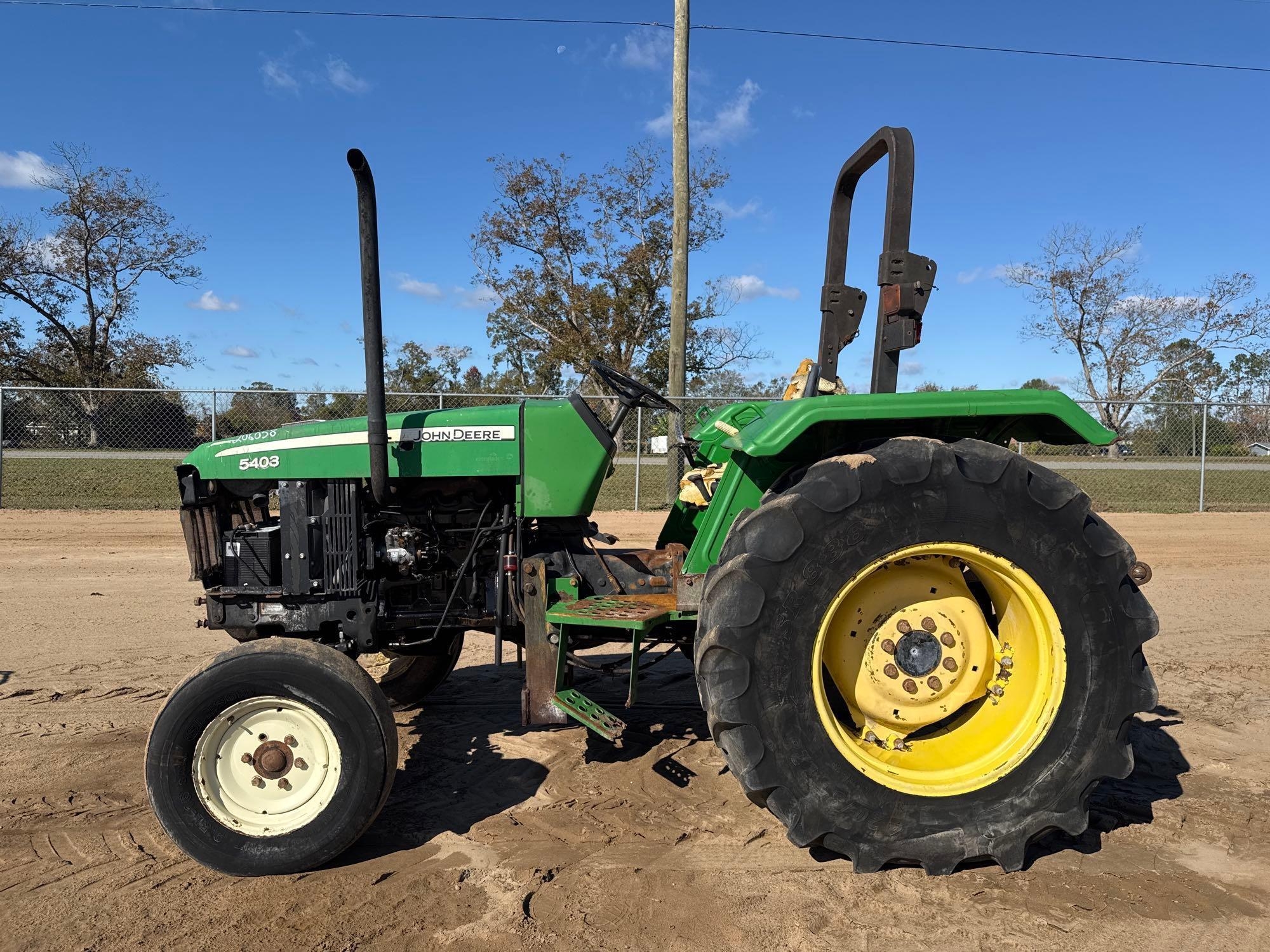 JOHN DEERE 5403 TRACTOR (A58375)