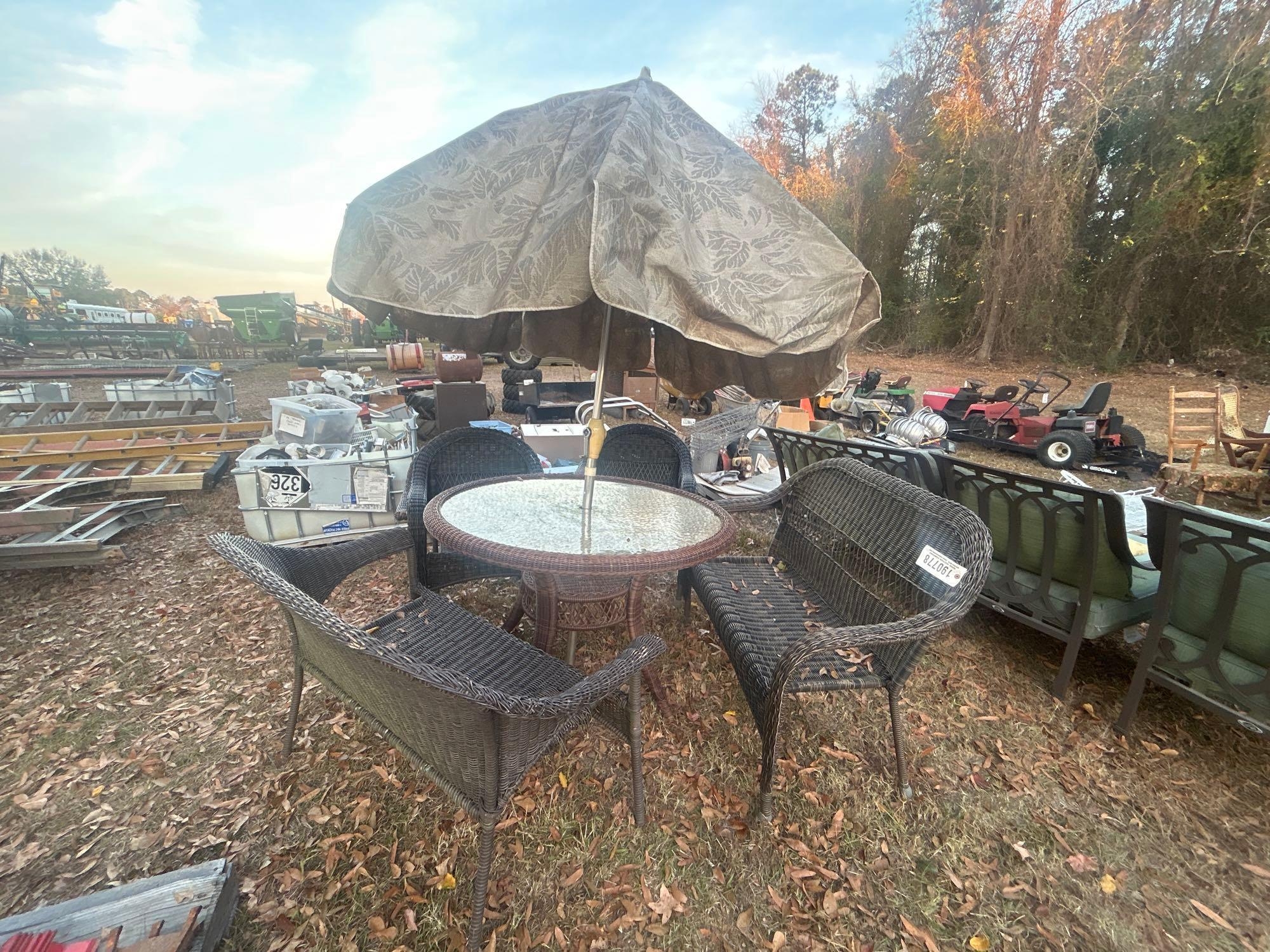 5PC. WICKER SET (A58374)