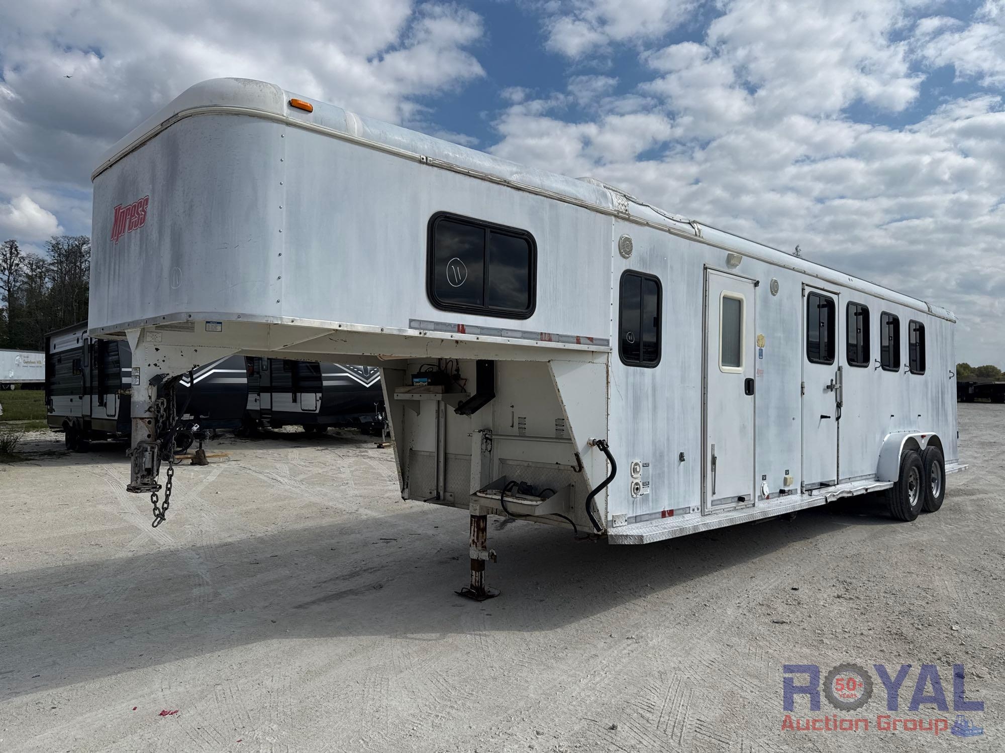 2006 Xpress 27ft. Gooseneck T/A Horse Trailer (A48082)