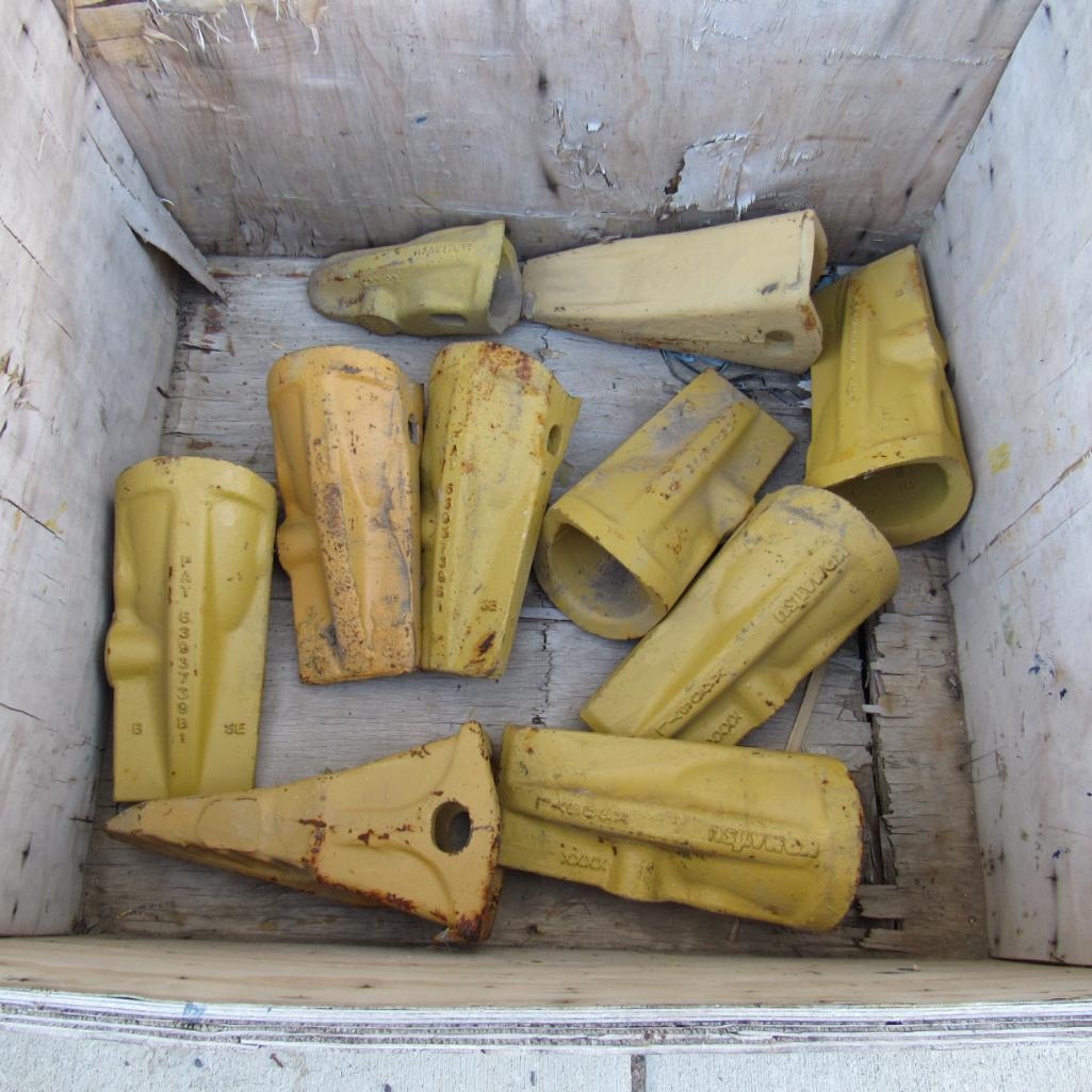 LOT: (10) Wheel Loader Bucket Teeth (A59076)