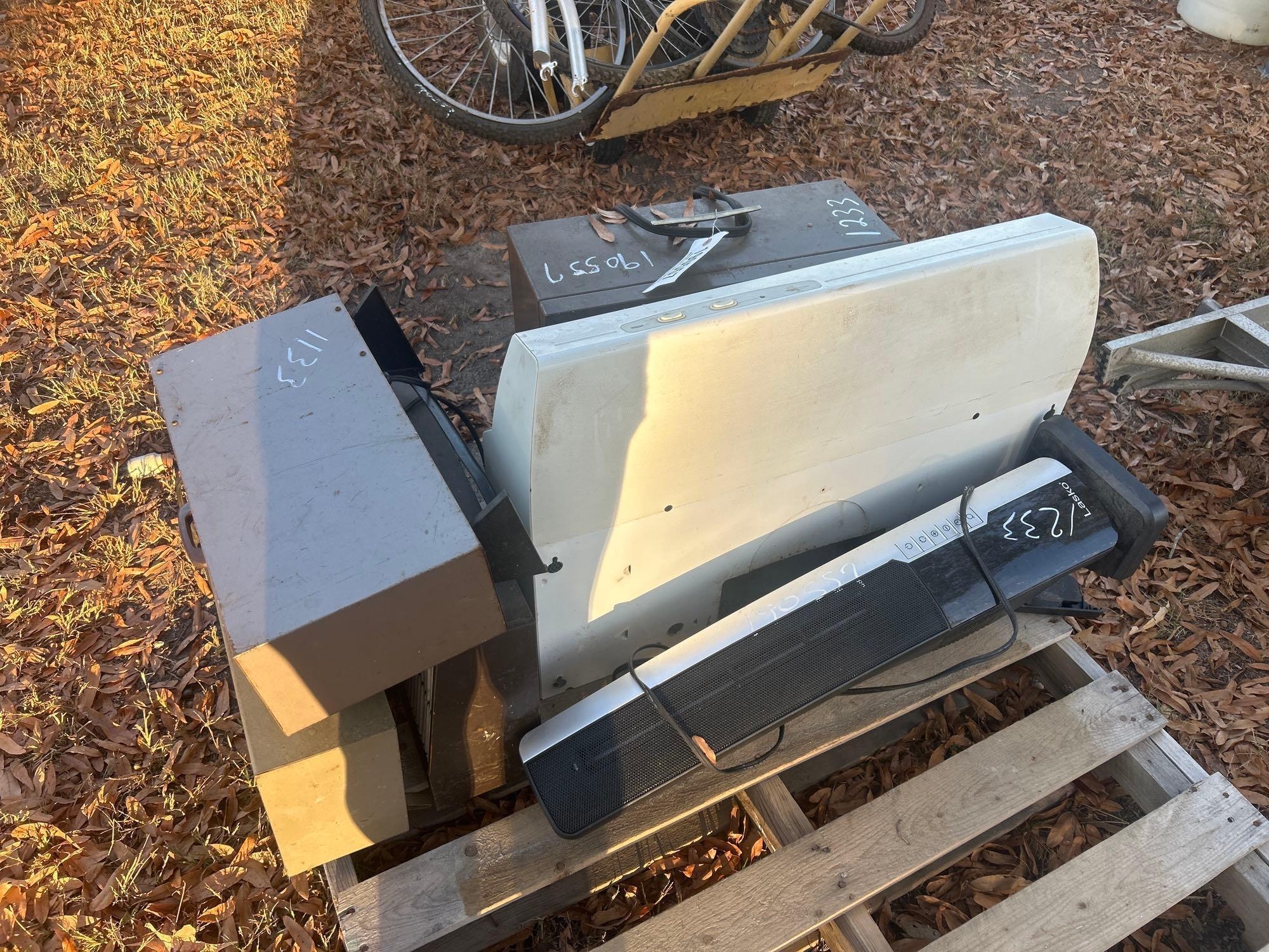 LOT OF ELECTRIC HEATERS (A58374)