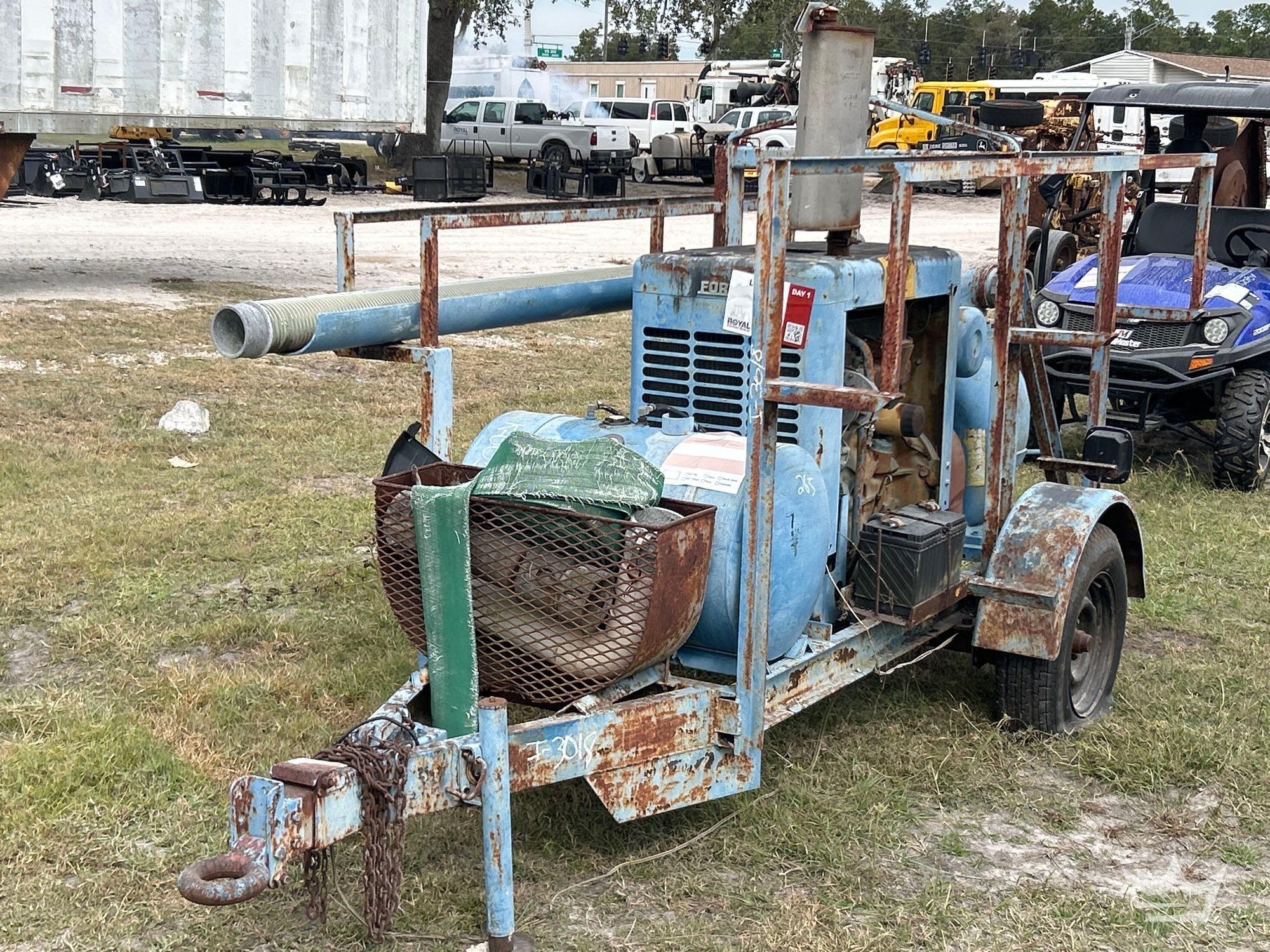 Gorman Rupp T4A3-B 4in Centrifugal Dewatering Pump (A55851)