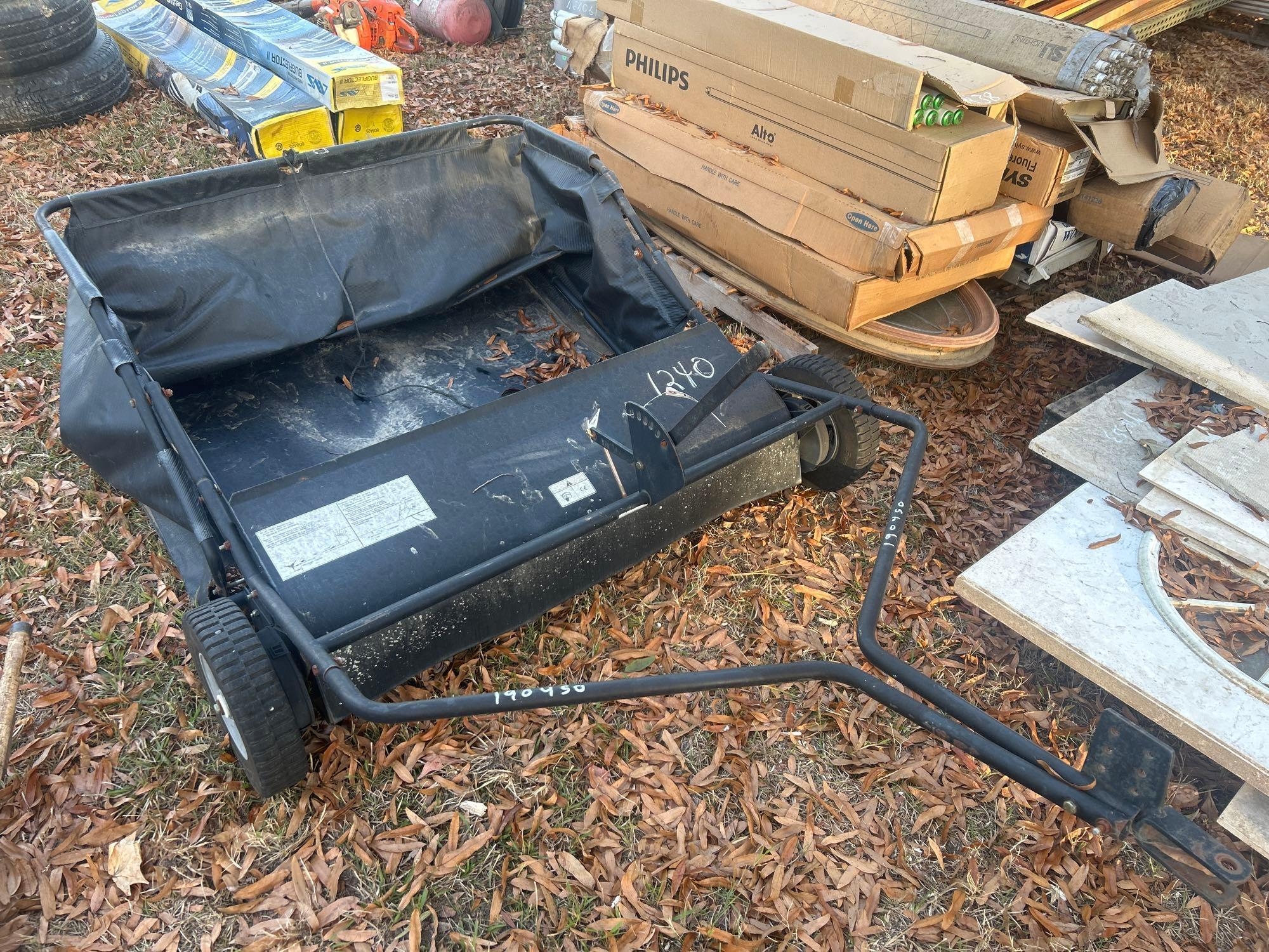 AG-FAB PULL TYPE SWEEPER (A58374)