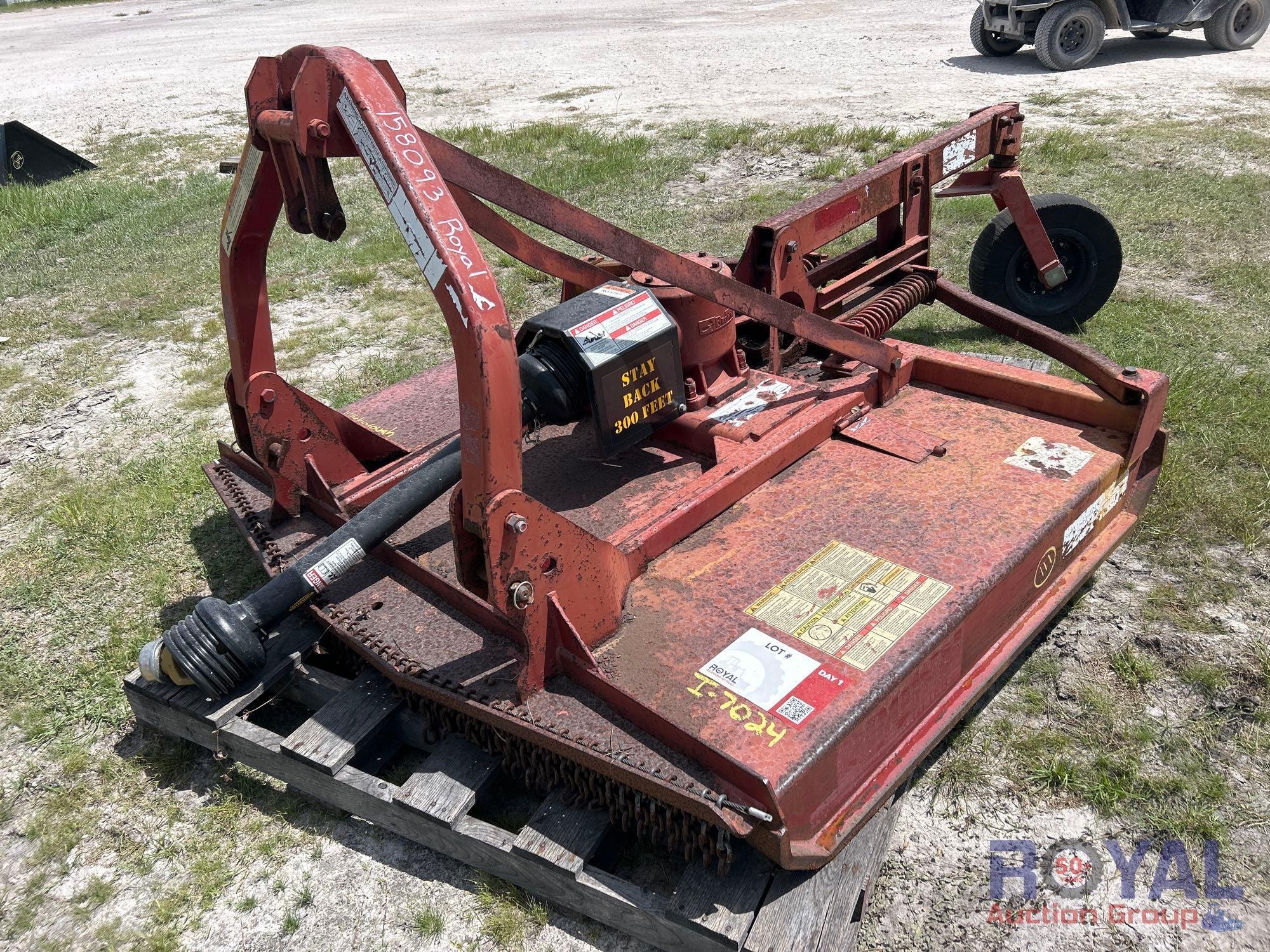 Pull-Behind Rotary Brush Cutter PTO Attachment (A51691)