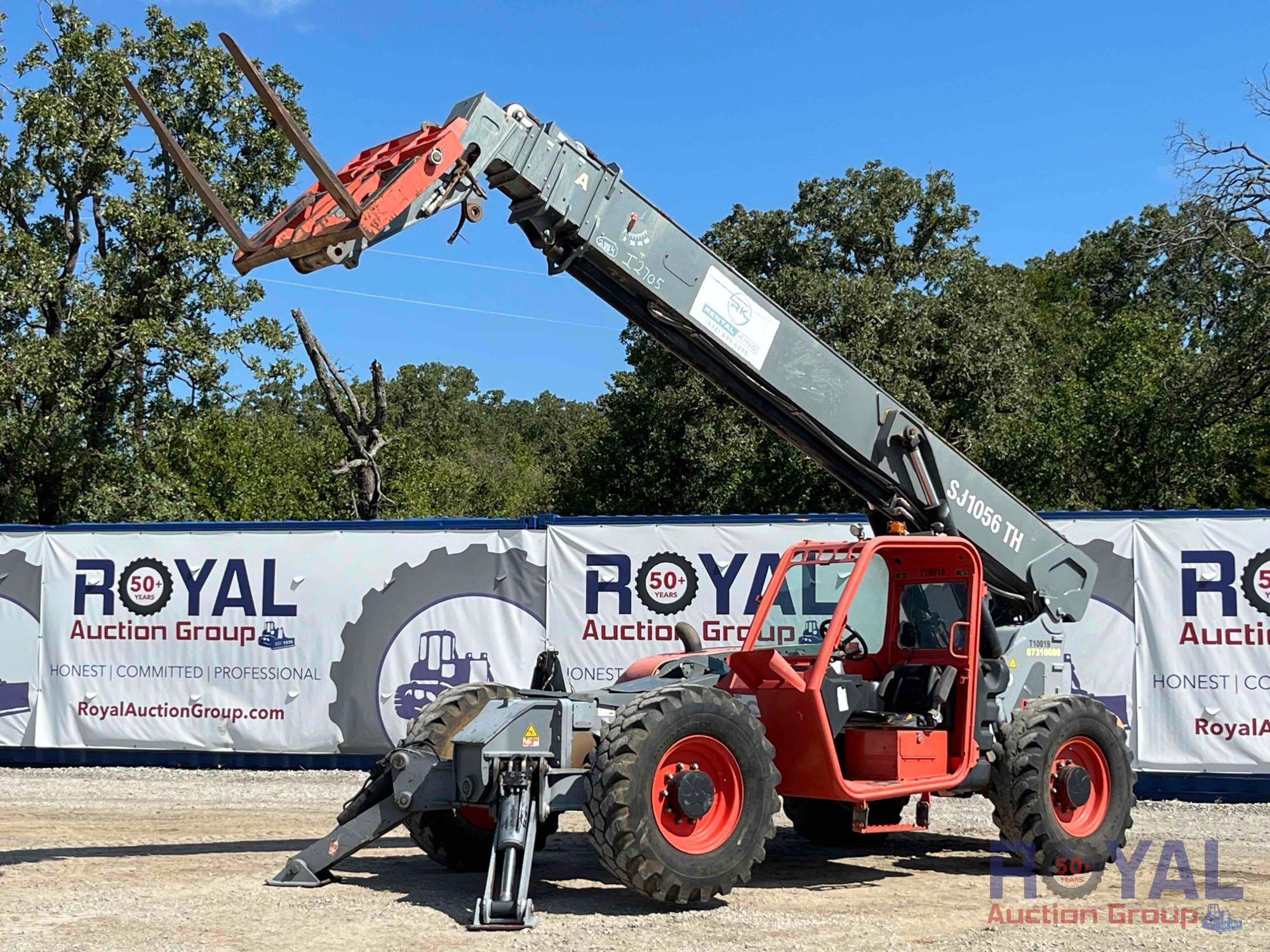 2018 SkyJack SJ1056TH 10,000LB 4x4 Rough Terrain Telehandler (A52377)