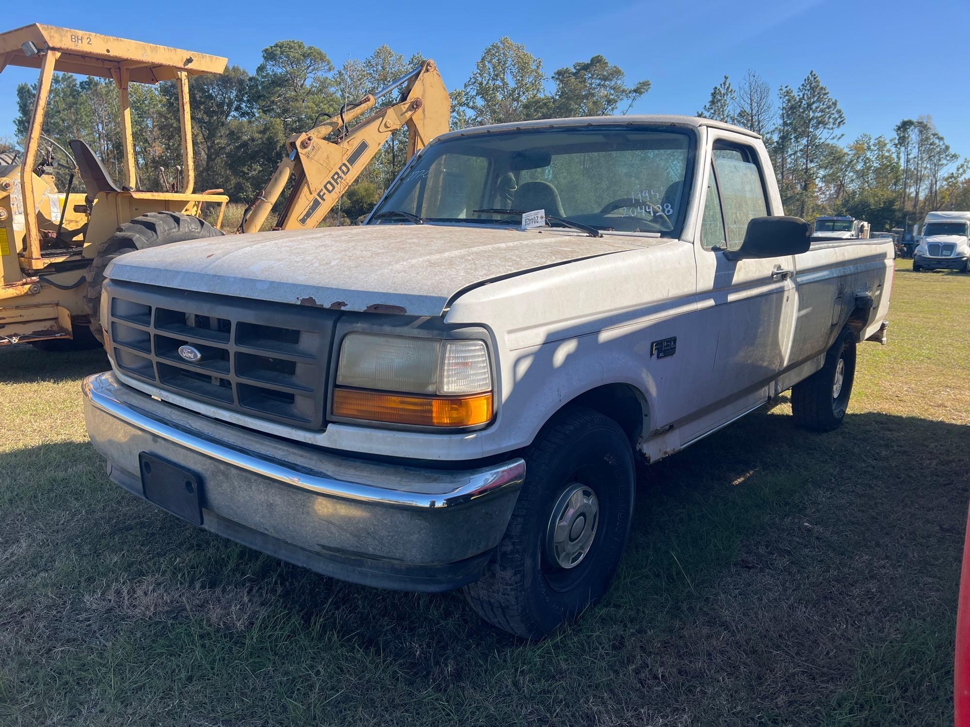 (INOP) 1995 FORD F-150 XL SINGLE CAB TRUCK (A57192)