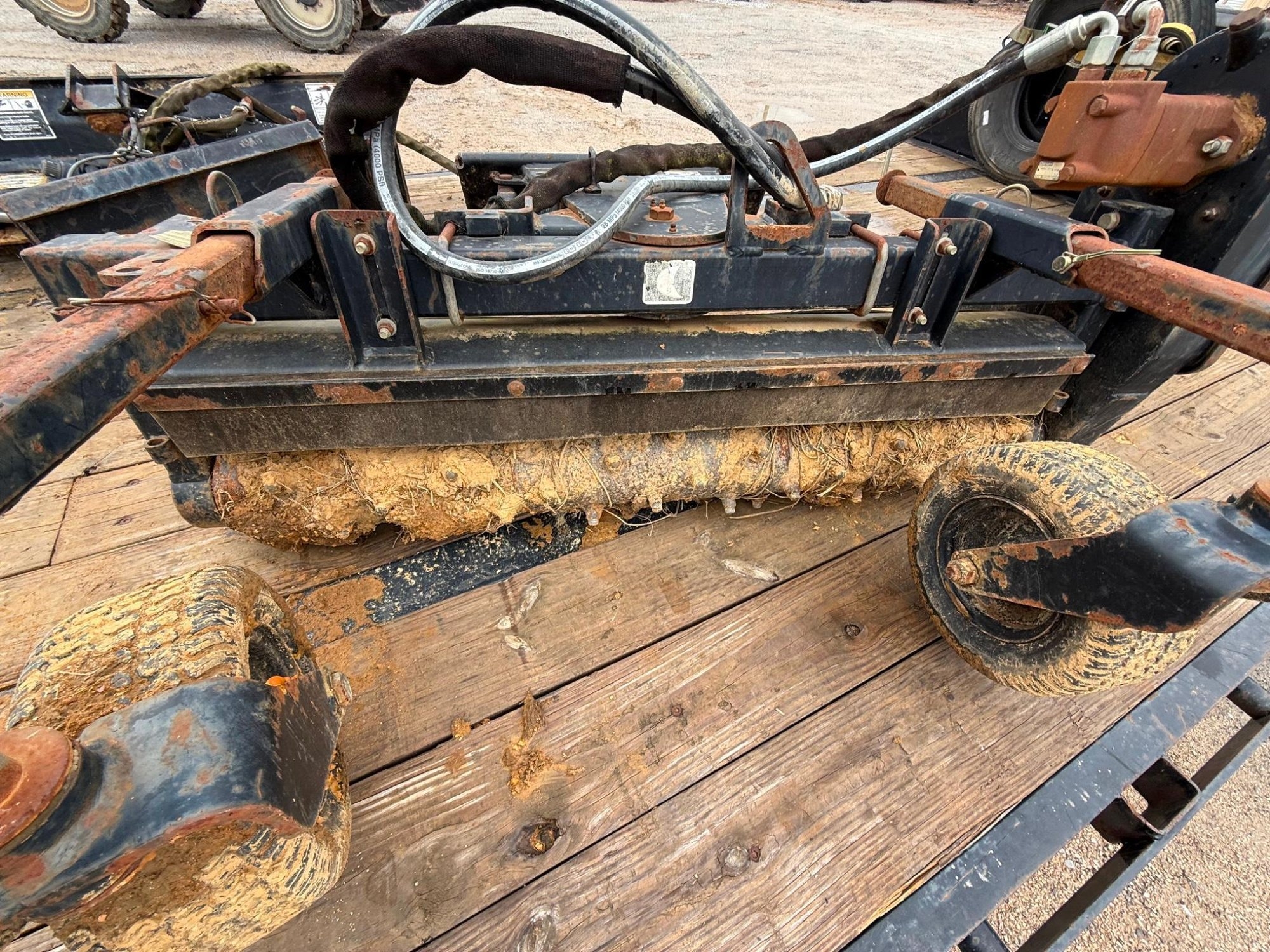 48in Ditch Witch Harley Rake Mini Skid (A56436)