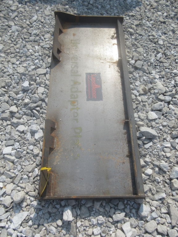 Land Honor Skid Steer Blank Plate (A50514)