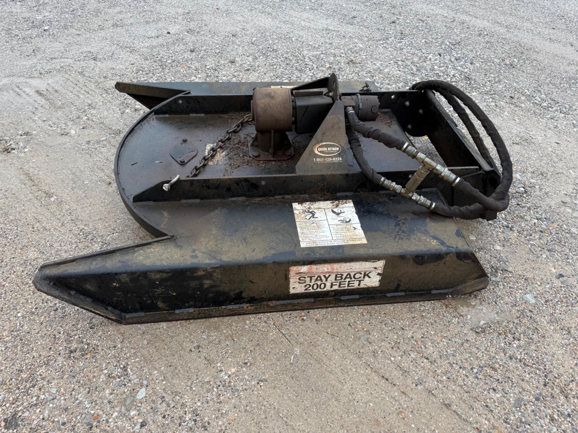 4ft Mini Skid Quick Attach Rotary Cutter (A56436)