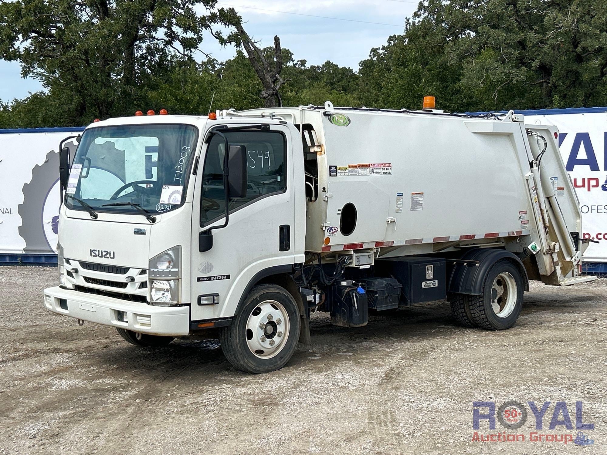 2020 Isuzu NPR Garbage Truck (A52377)