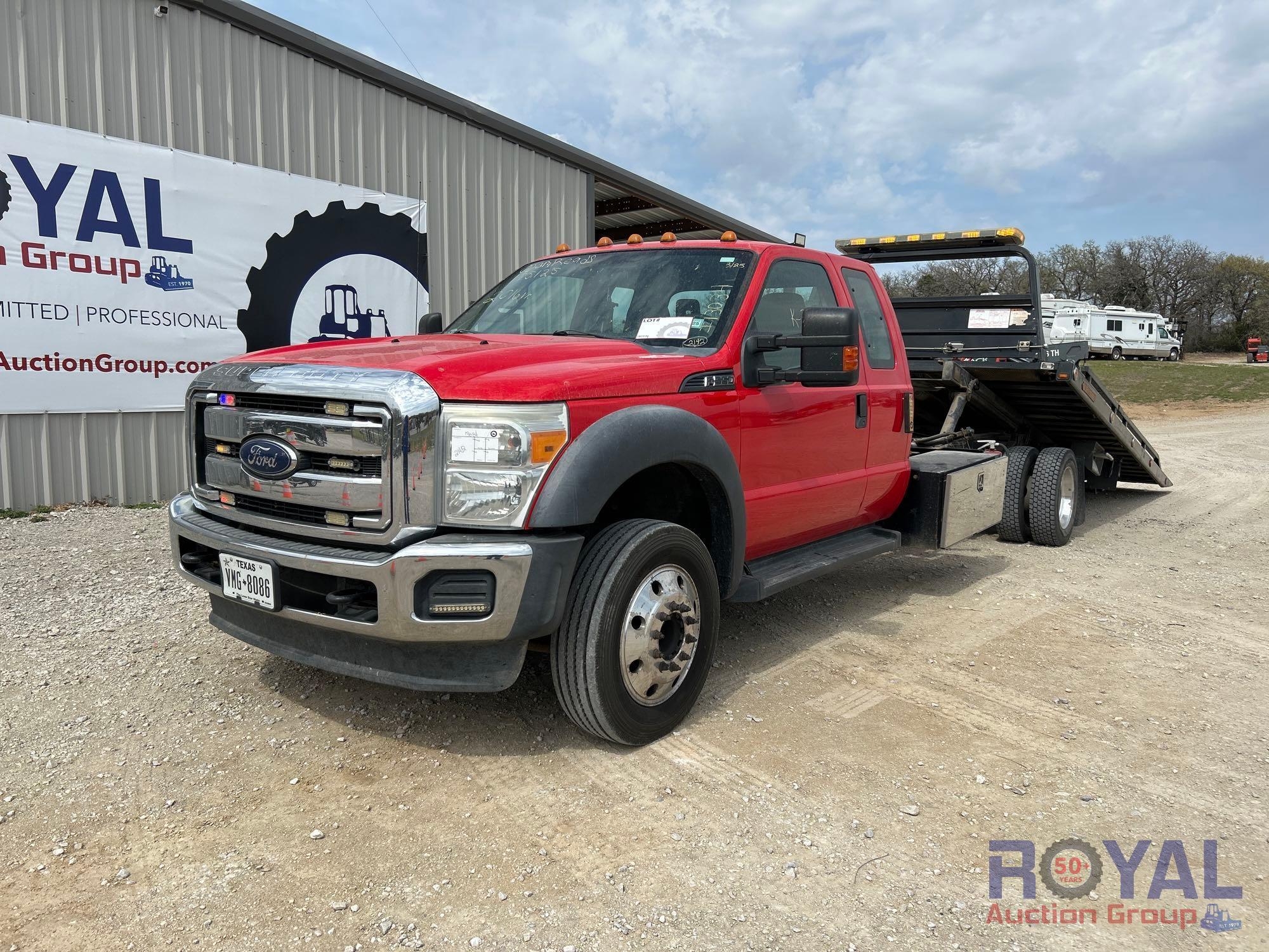 2016 Ford F-550 Jerr-Dan 20SRR6T 19ft Rollback Truck (A45336)