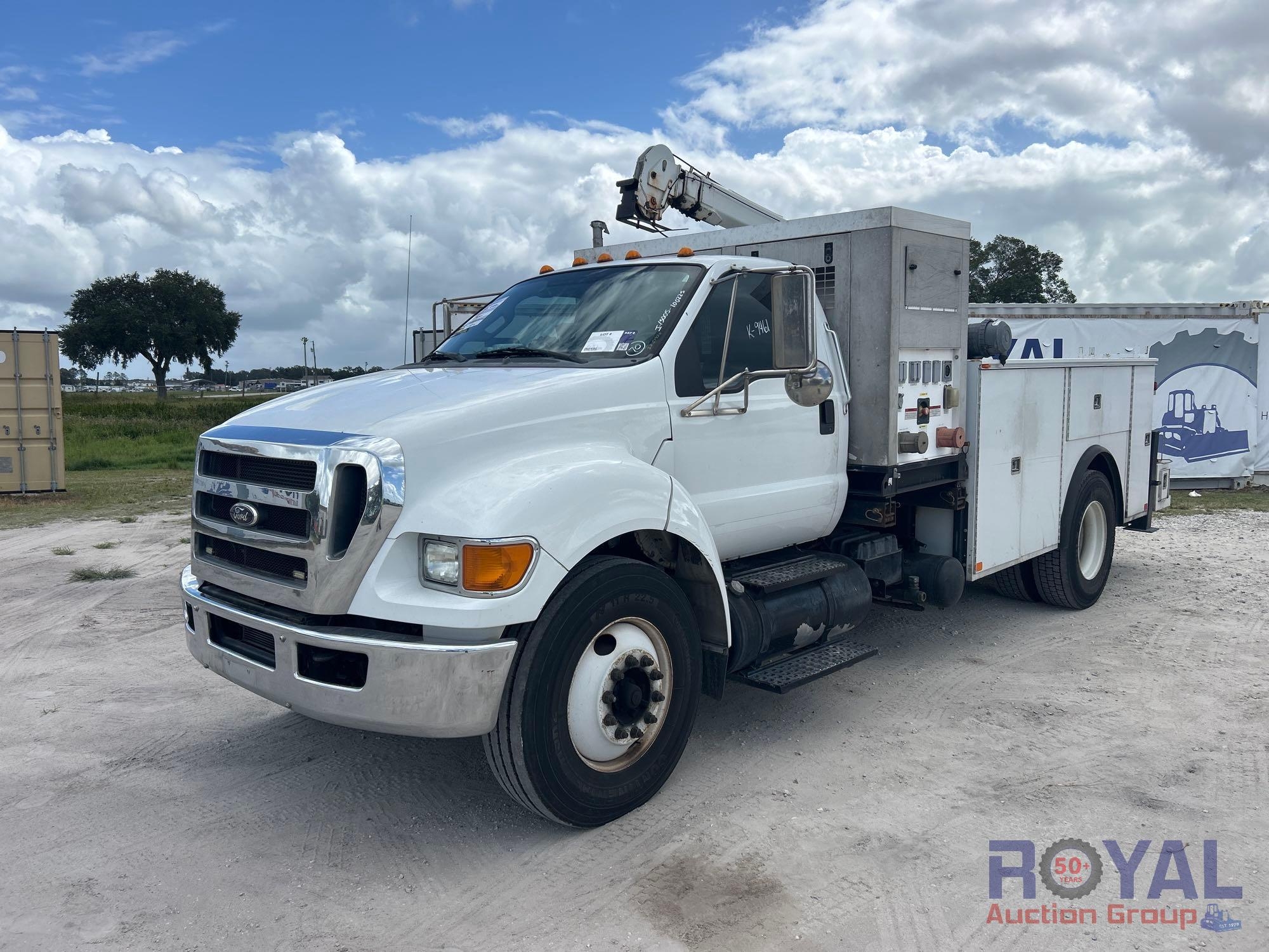 2015 Ford F-750 Stellar 10628 Mechanics Crane Truck (A55852)