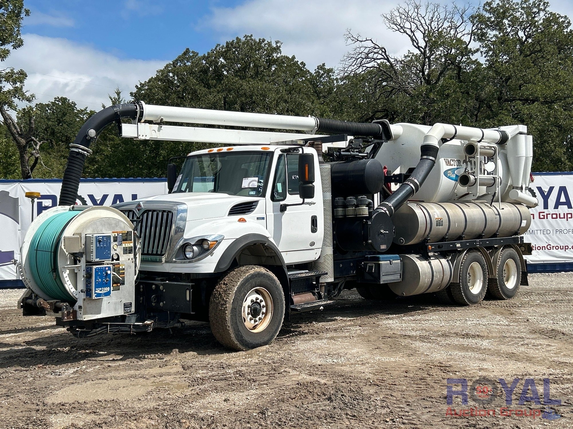2012 International WorkStar 7500 Vactor 2100 Plus Combination Sewer Jetter Vacuum Truck (A52377)