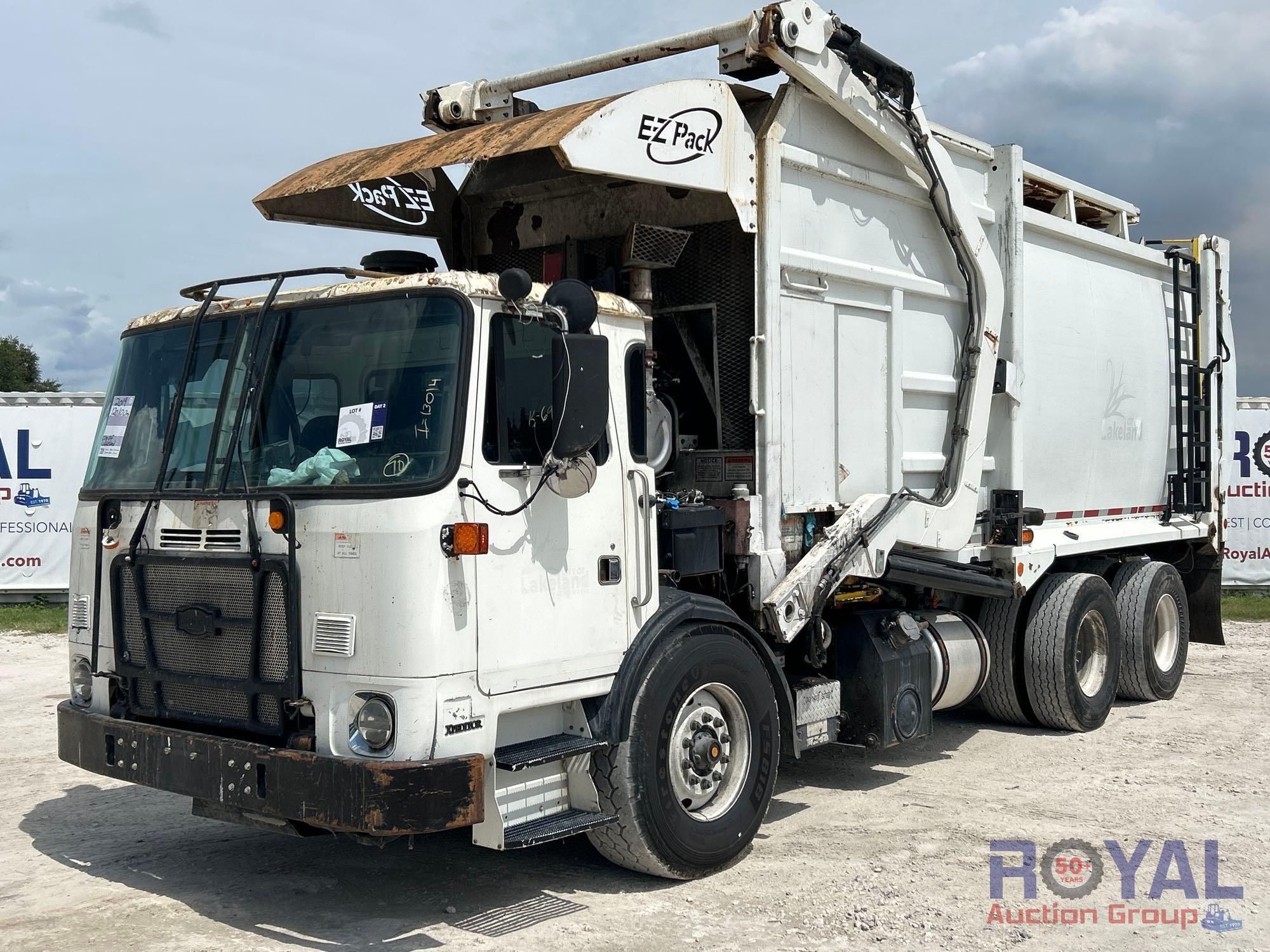 2019 Autocar ACX Xpeditor T/A EZ Pack Front Loader Garbage Truck (A51692)