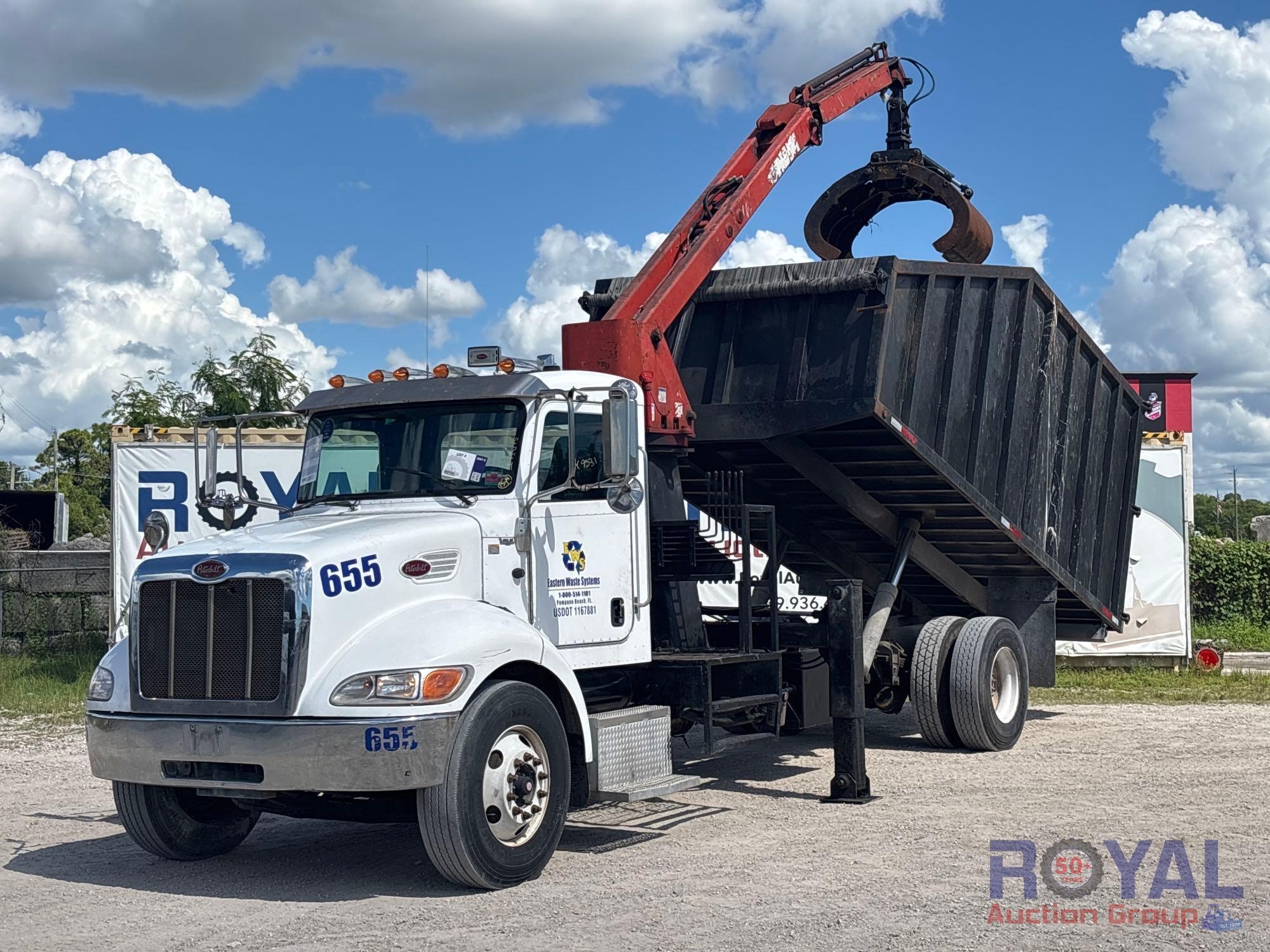 2015 Peterbilt 337 Pac-Mac KBF-20H Forestry Grapple Truck (A53422)
